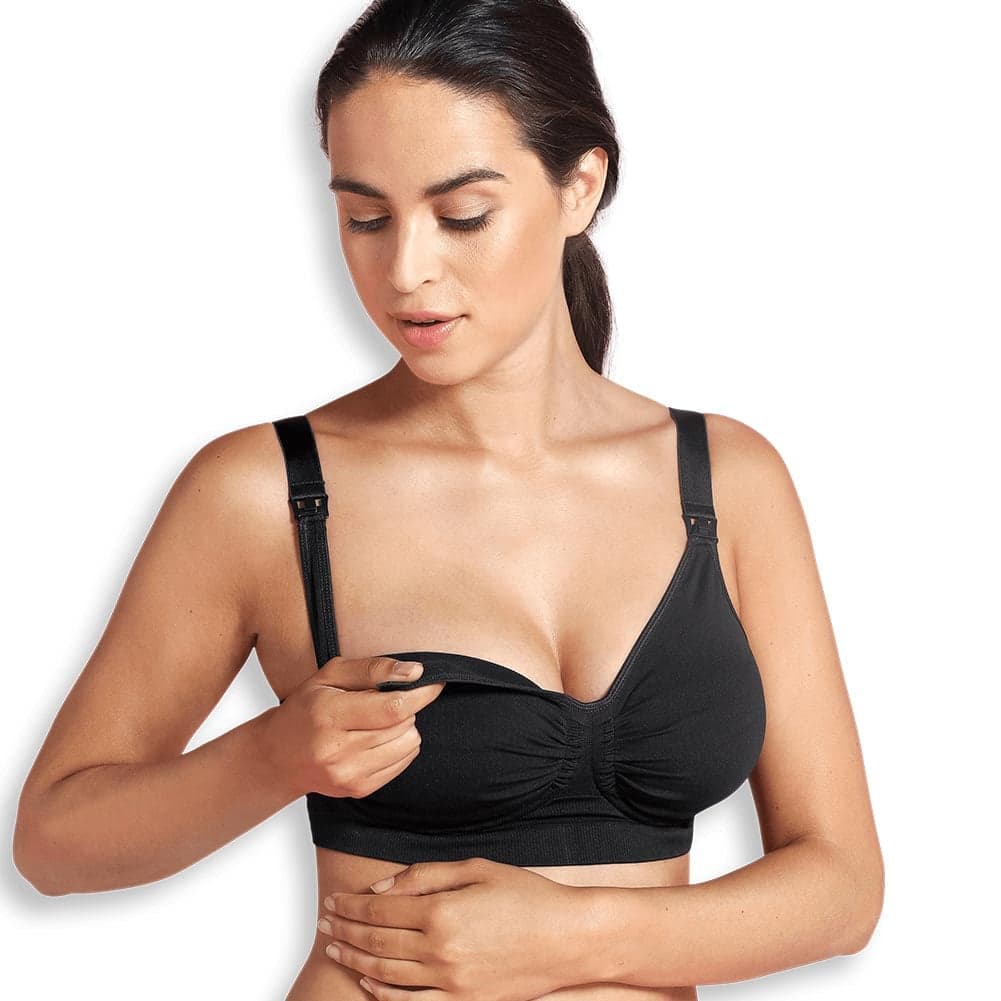 Carriwell Gravid- och amningsbh Carri-Gel svart L 5