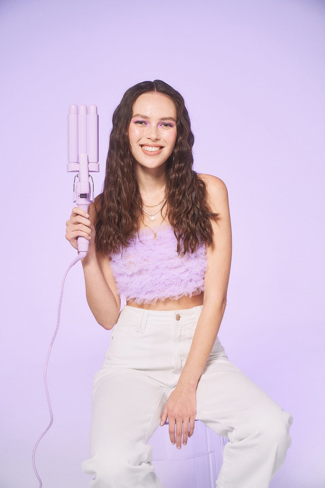 Mermade Hair Cutie Waver 22mm Lilac 3
