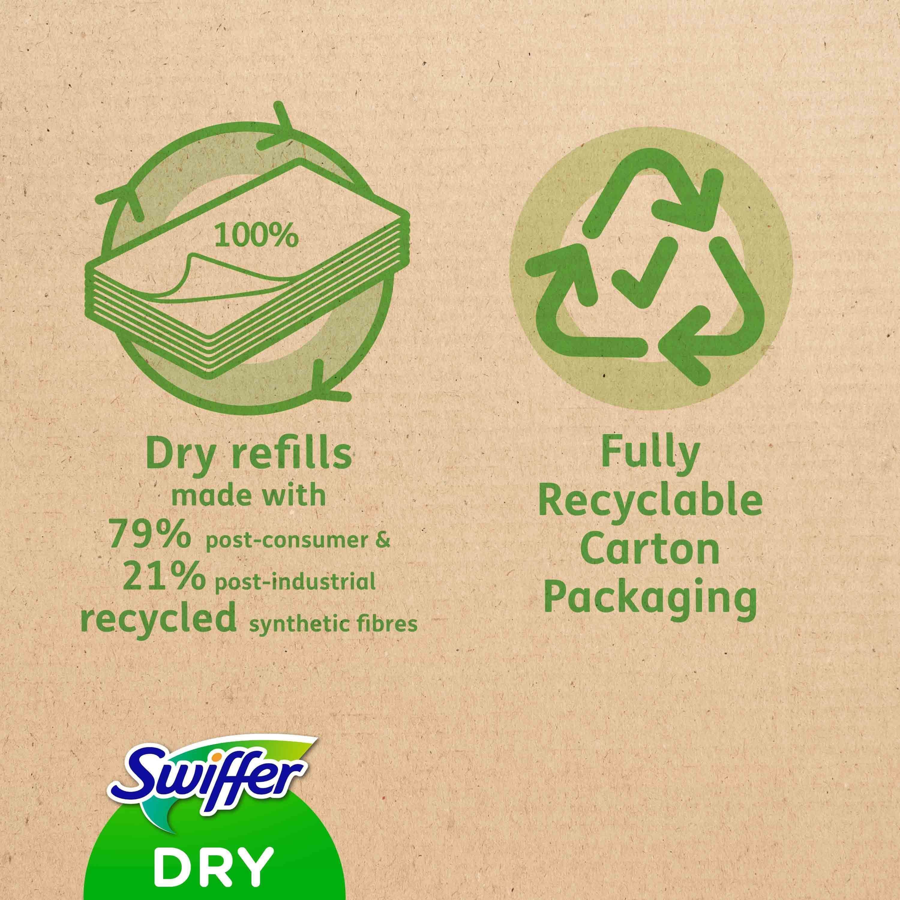 Swiffer Sweeper Refillgolvdukar 20 Stycken Fångar Upp & Låser In Damm 3
