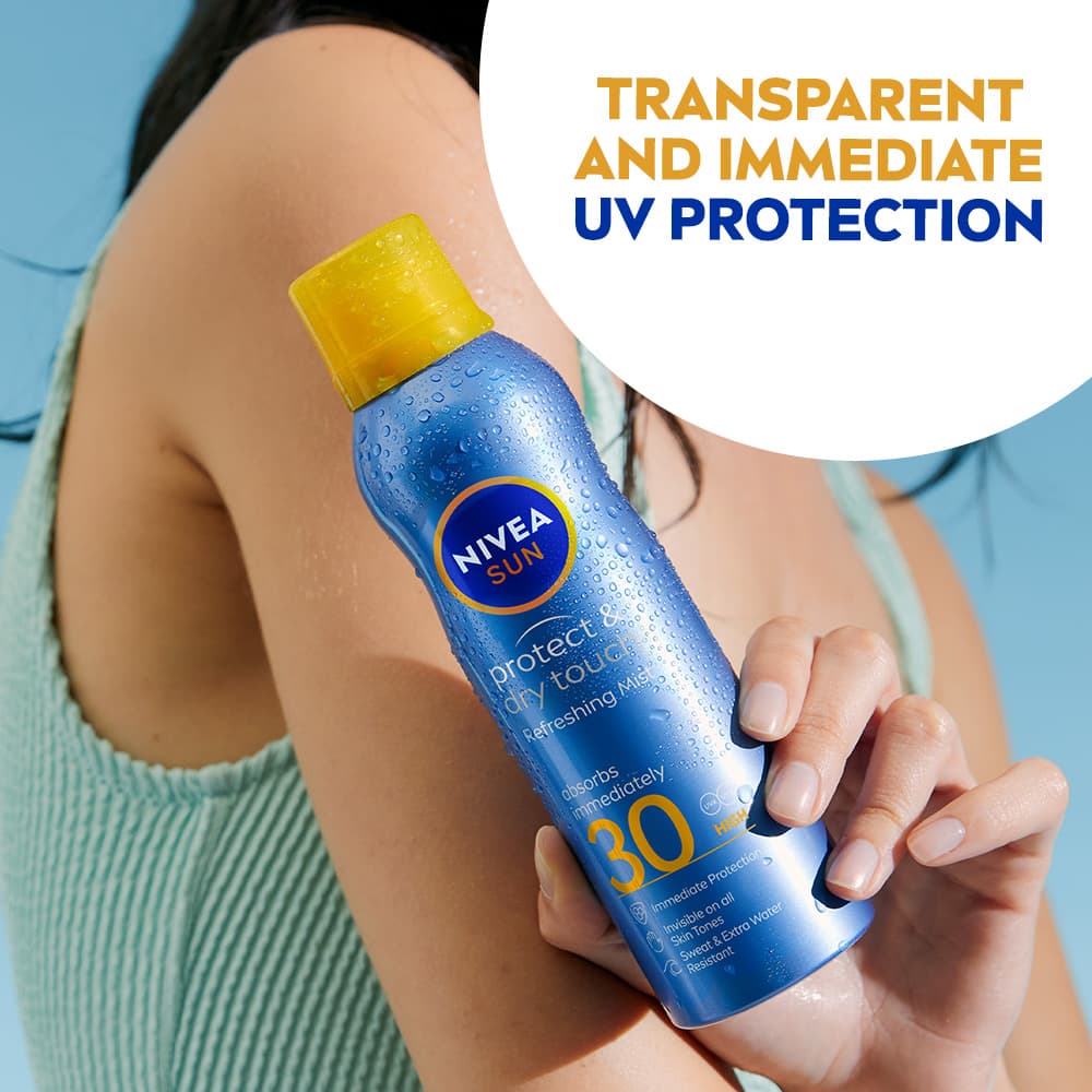 NIVEA SUN Protect & Dry Touch Sun Mist SPF30 200 ml - produktbild 4