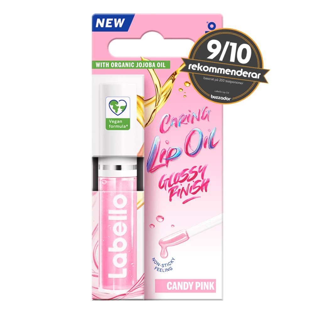 Labello Lip Oil Candy Pink 5,5 ml 2