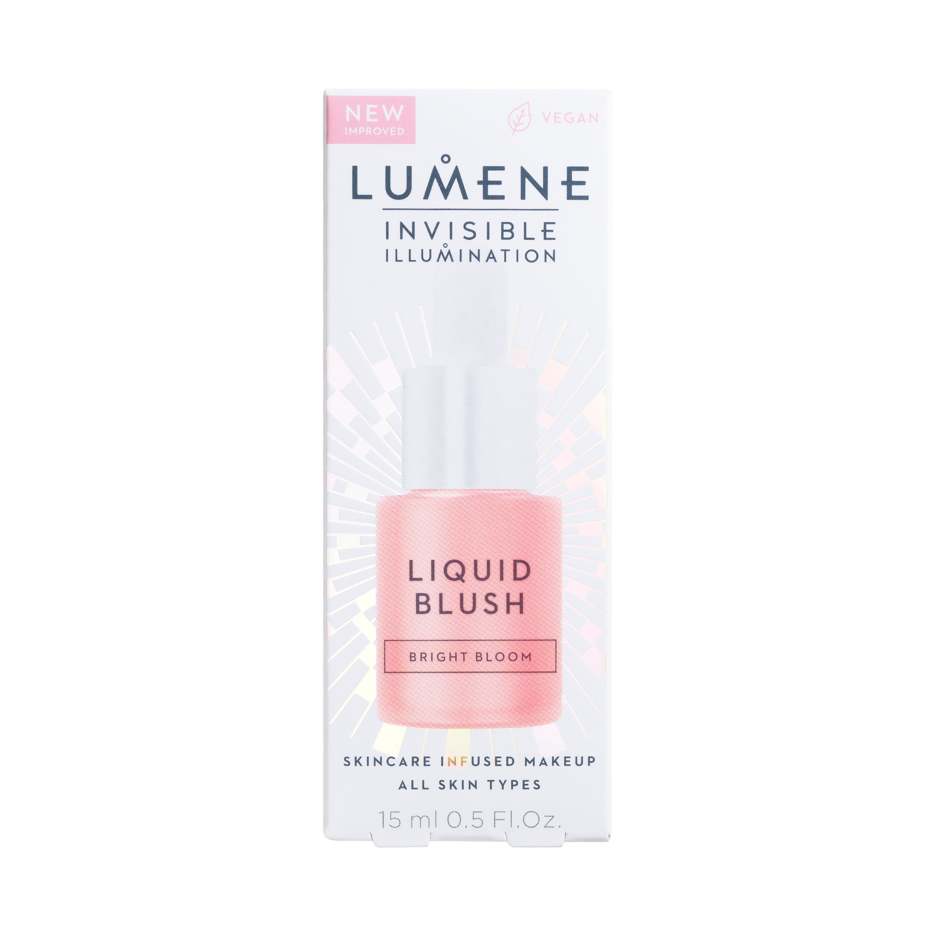 Lumene Invisible Illumination Liquid Blush Bright Bloom 15 ml 2