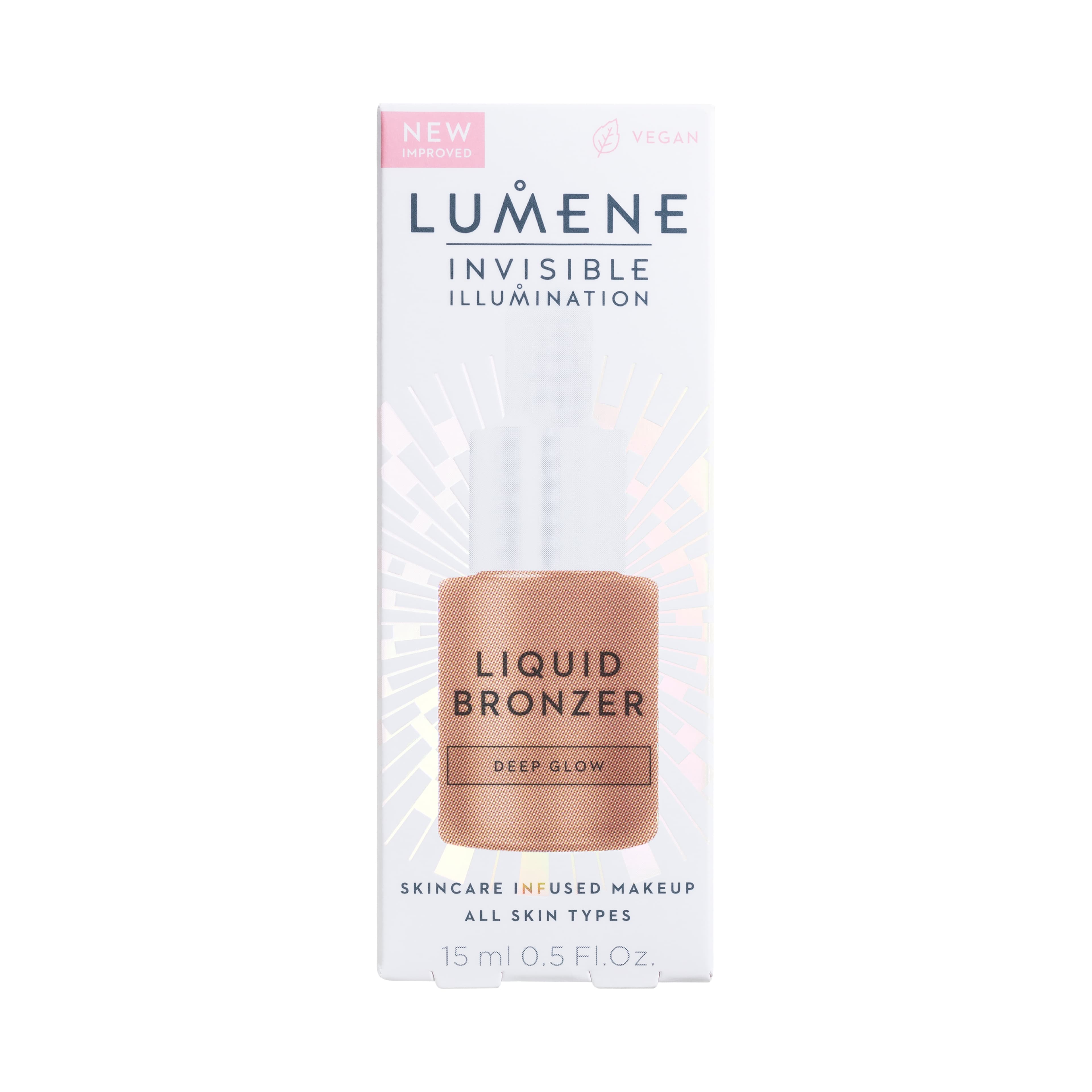 Lumene Invisible Illumination Liquid Bronzer Deep Glow 15 ml 2