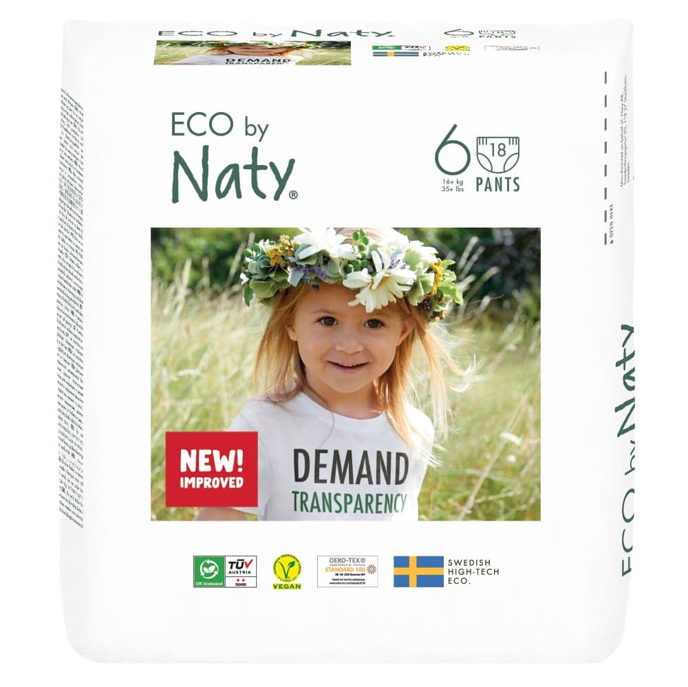 Naty Byxblöjor Storlek 6 (16+ kg) 18 st 2