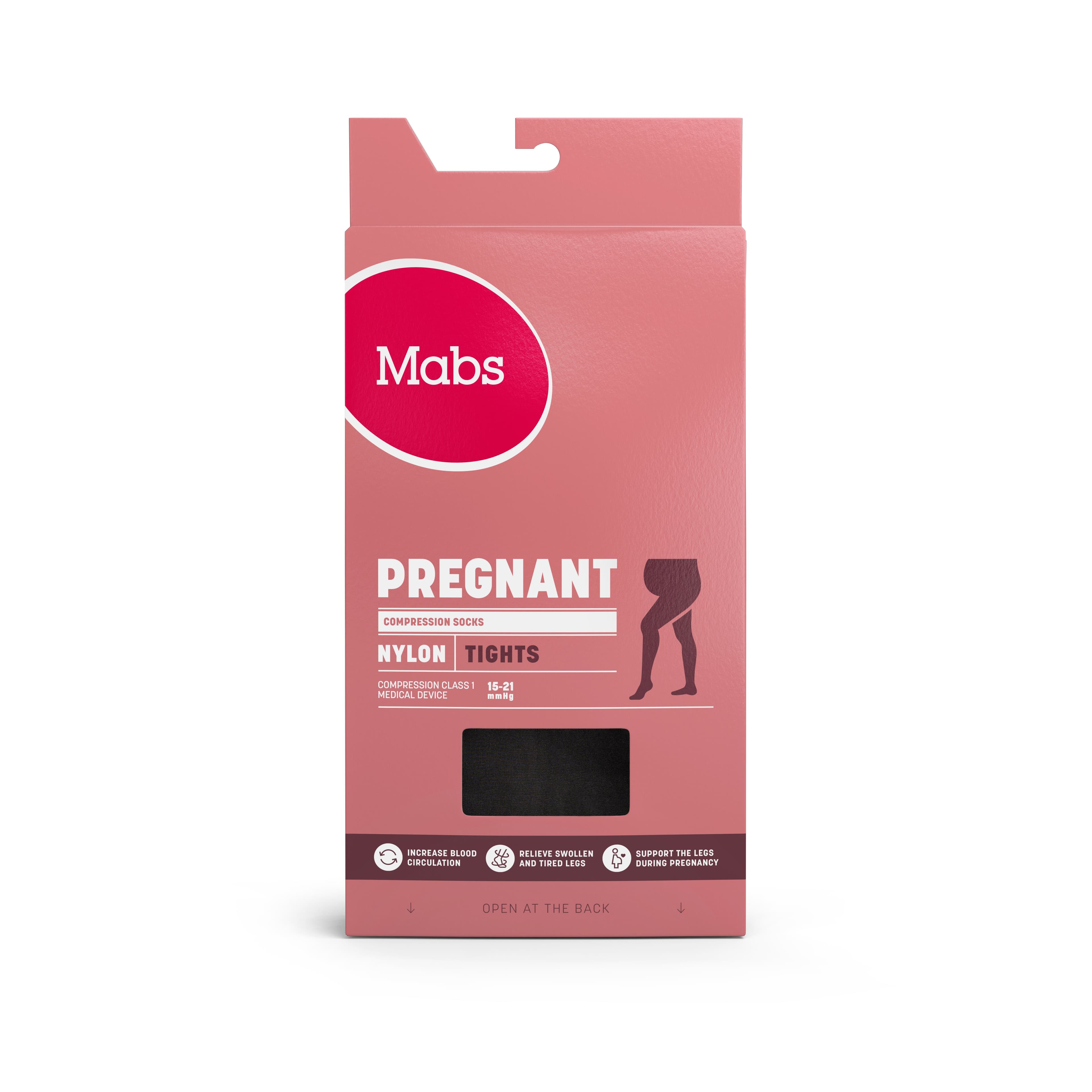 Mabs Nylon Tights Pregnant S - produktbild 2