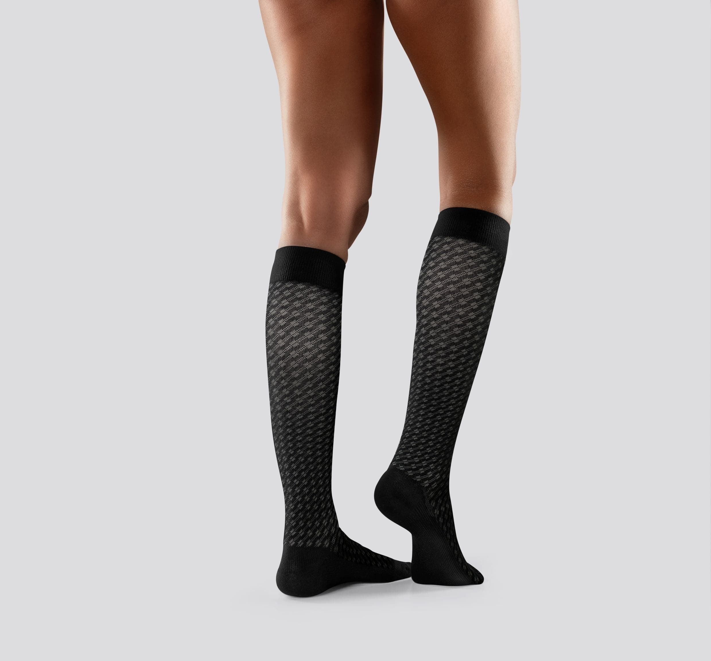 Mabs Cotton Knee Black/Grey M