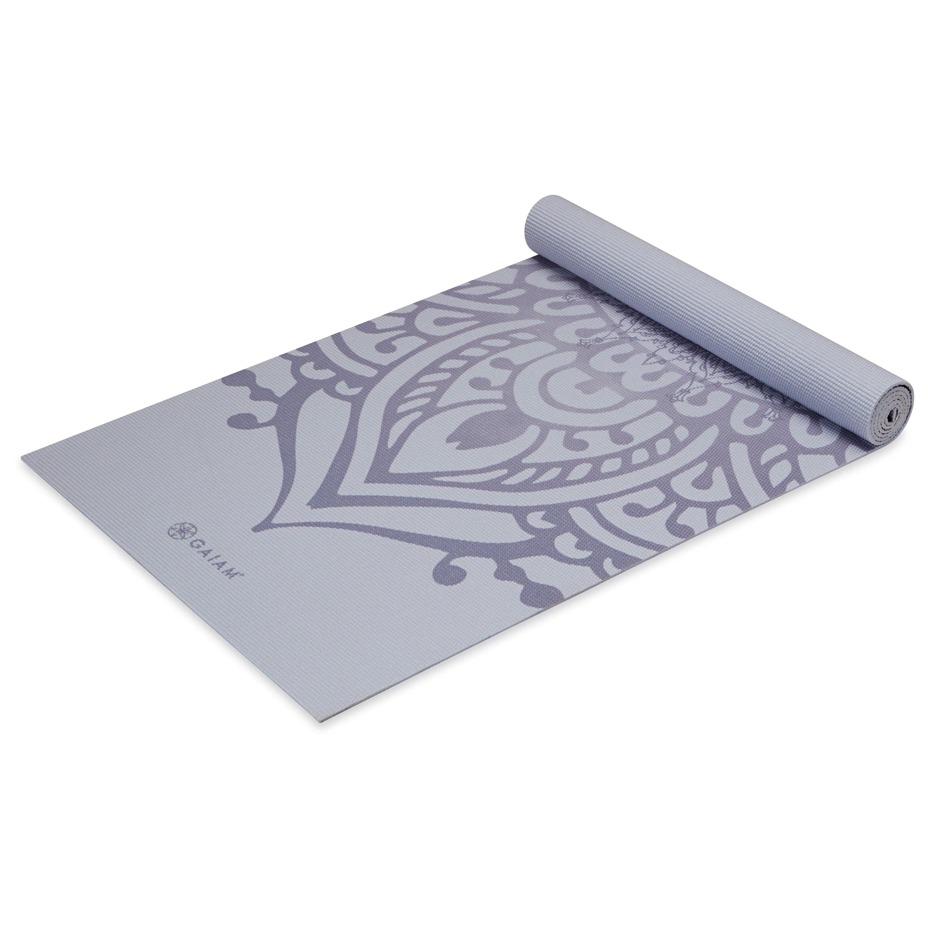 Gaiam Wild Lilac Sundial Yoga Mat Classic Printed 5 mm 3