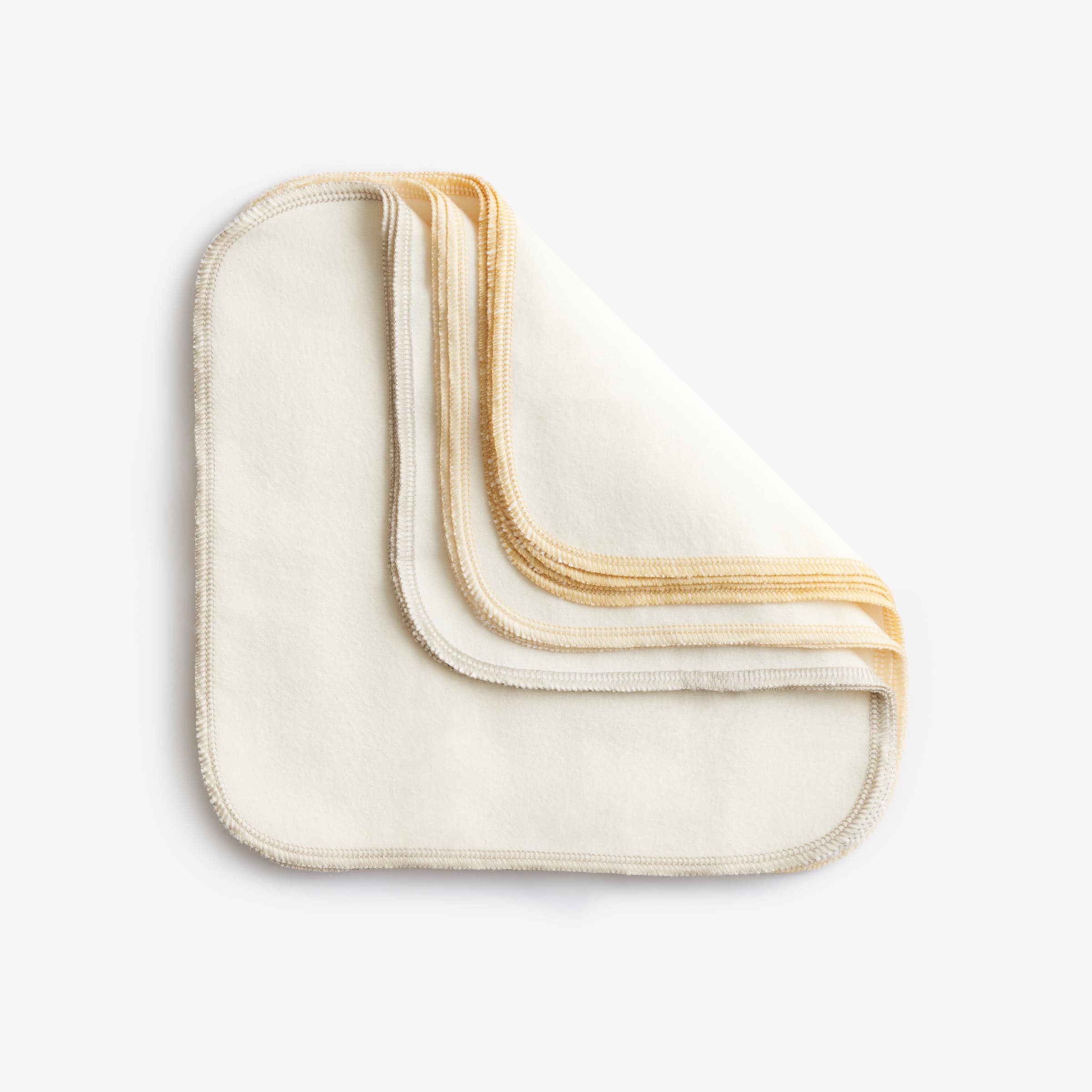 Vimse Reusable Wipes Yellow 10-pack
