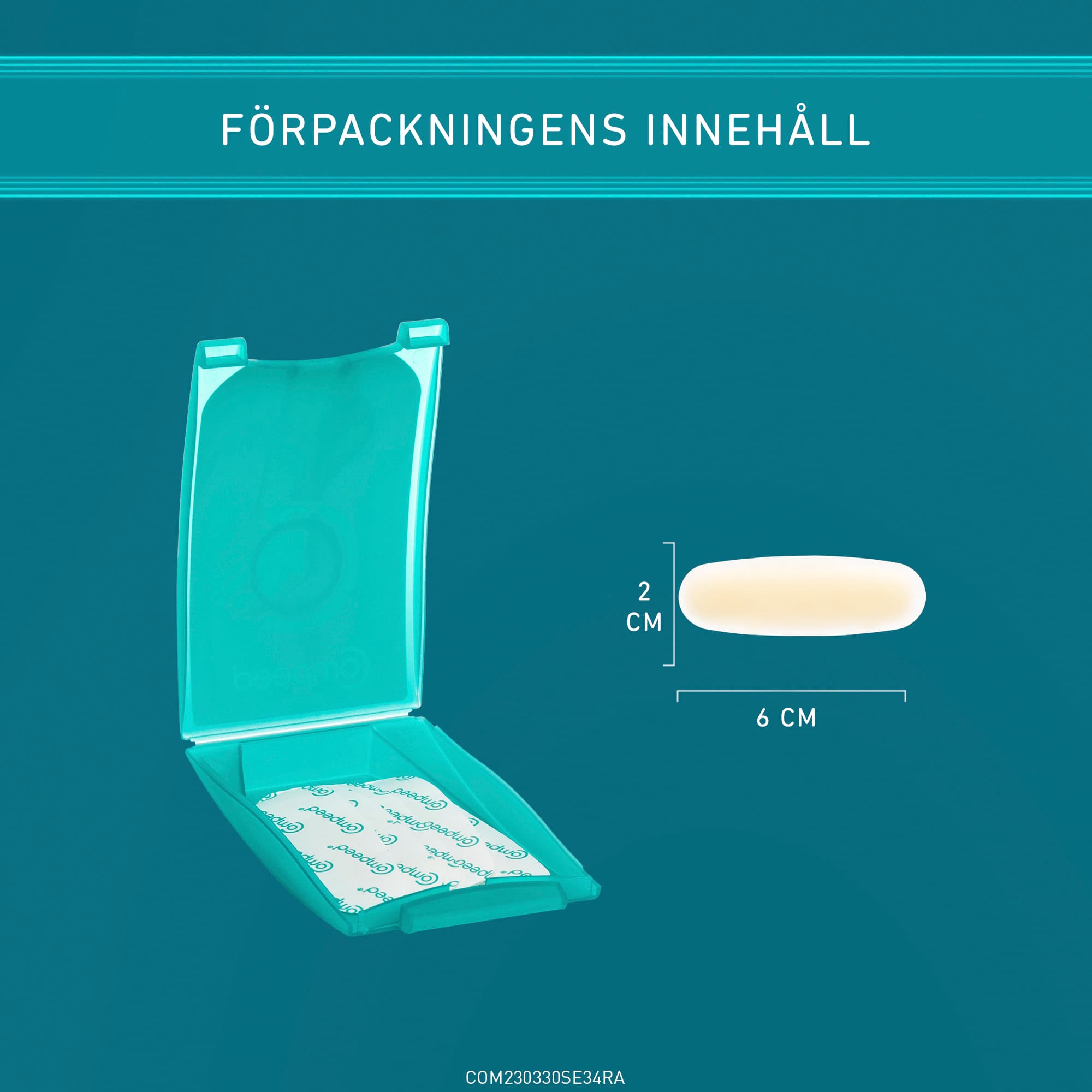 Compeed Skavsårsplåster Small 6 st - produktbild 4