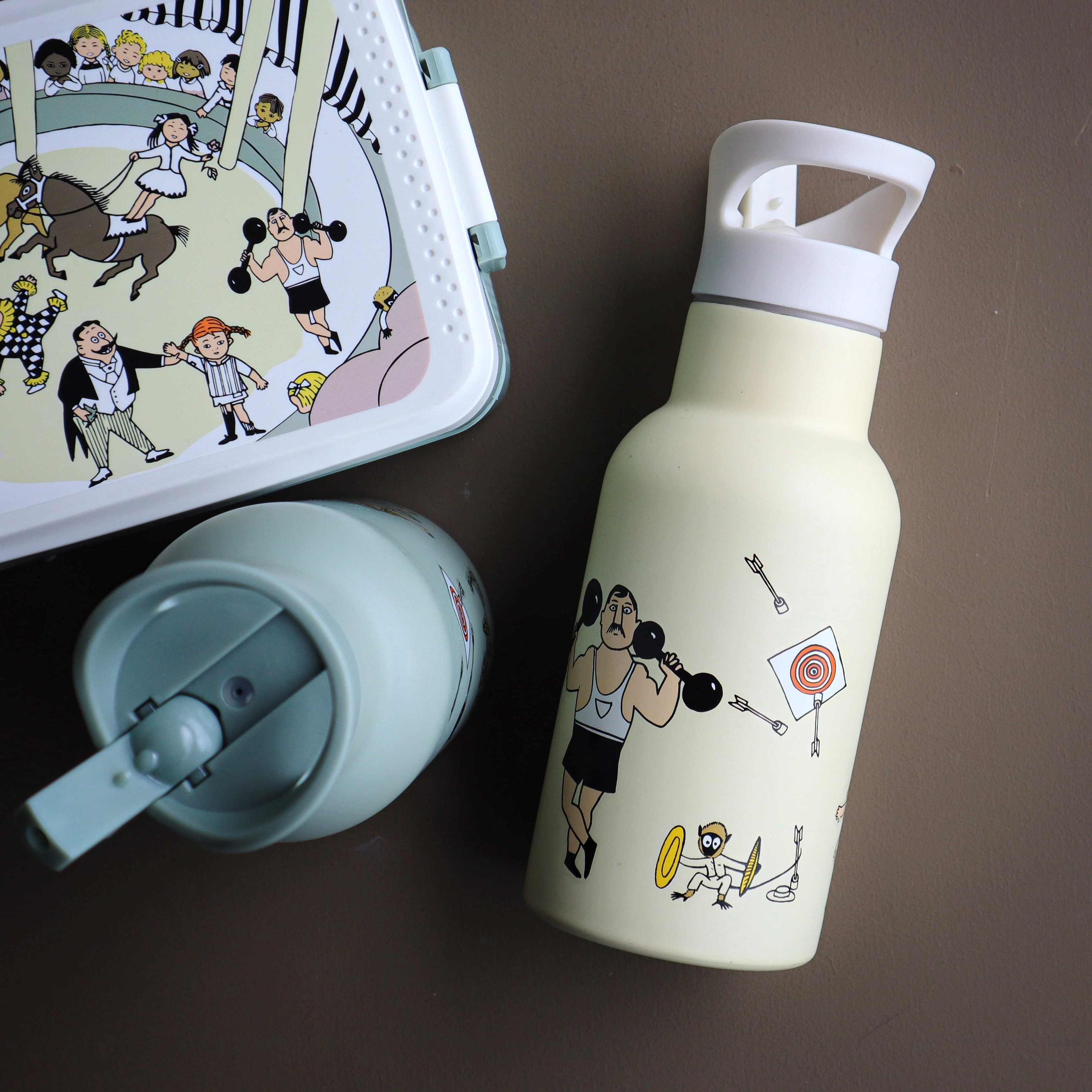 Rätt Start Pippi Cirkus Vattenflaska Gul 340 ml - produktbild 3