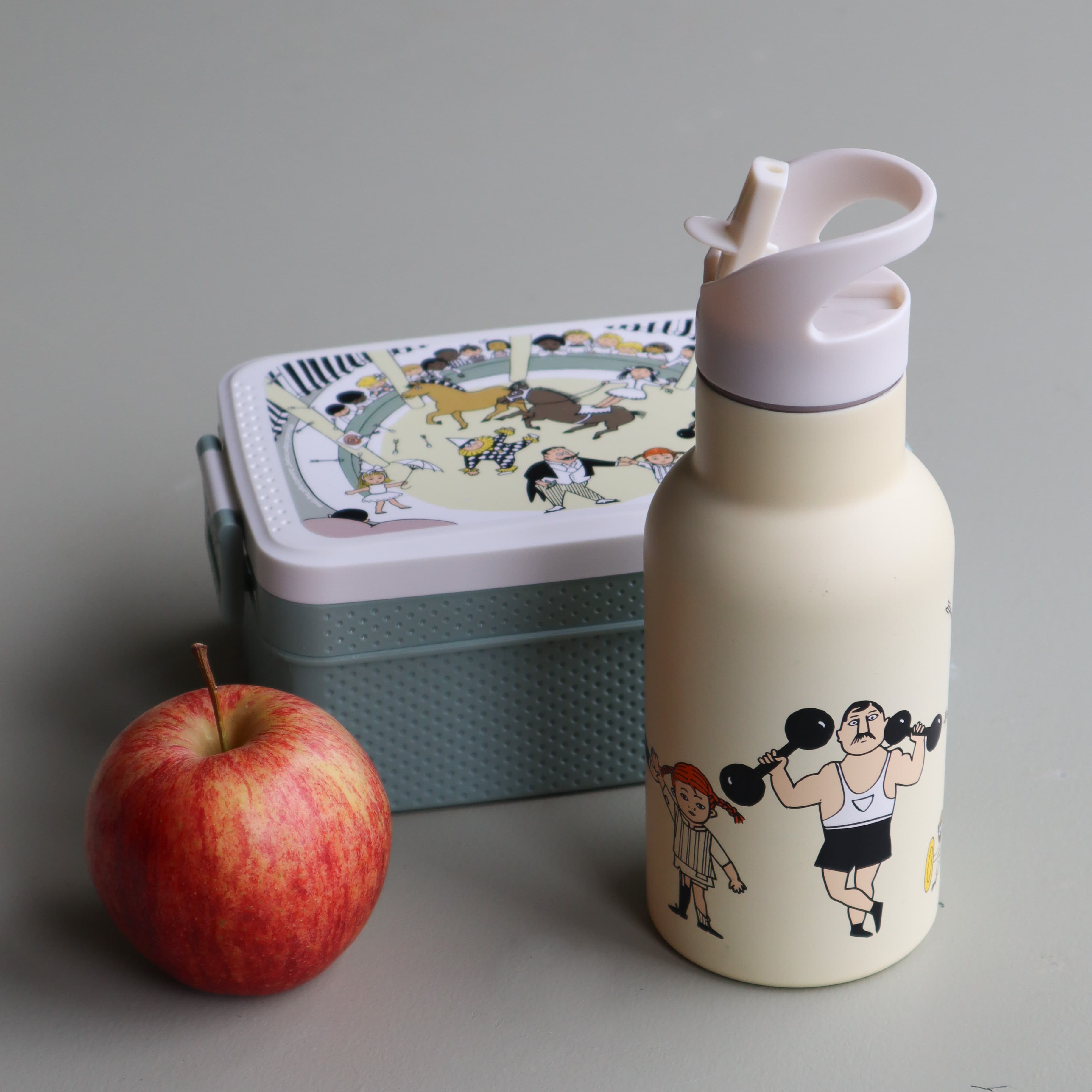 Rätt Start Pippi Cirkus Vattenflaska Gul 340 ml - produktbild 4