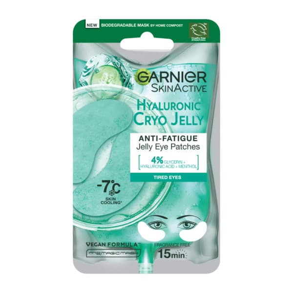 Garnier SkinActive Hyaluronic Cryo Jelly Sheet Mask for Eyes 5 g