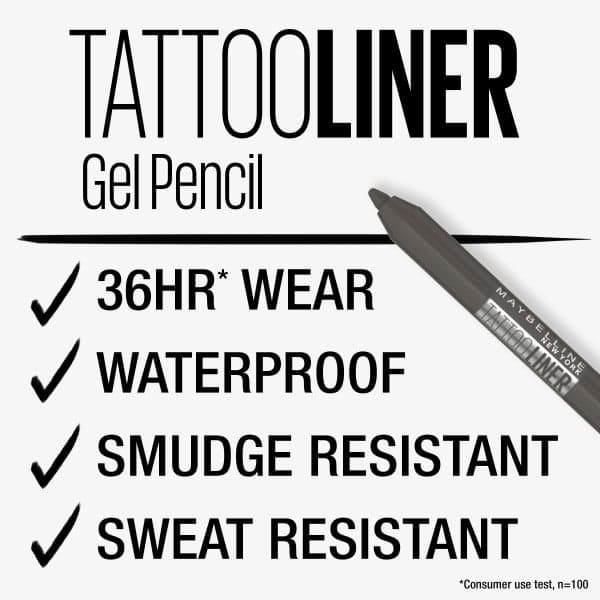 Maybelline New York Tattoo Liner Gel Pencil 815 Tealtini 1,2 g 4