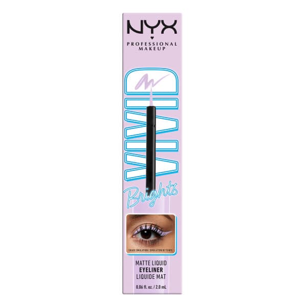 NYX Professional Makeup Vivid Bright Liquid Liner 07 Liliac Link 2 ml - produktbild 4