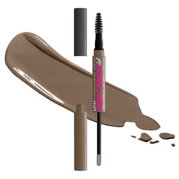 NYX Professional Makeup Zero To Brow Longwear Brow Gel 05 Ash Brown - produktbild 2