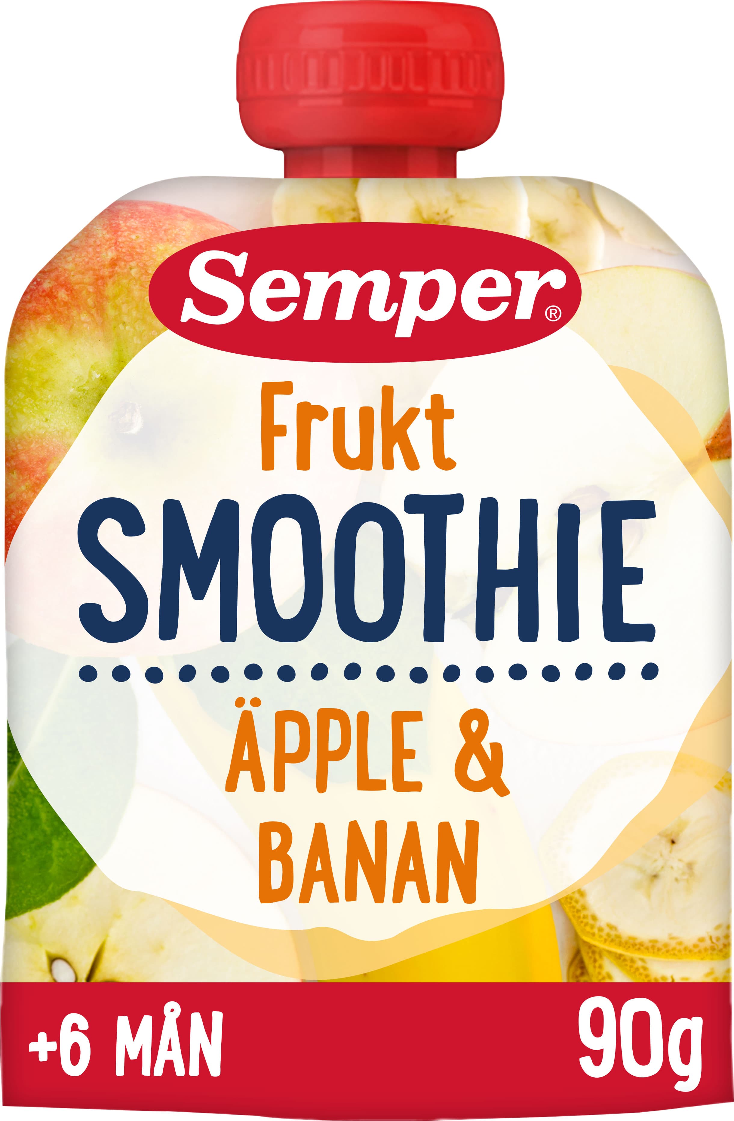 Semper Smoothie frukt 90 g