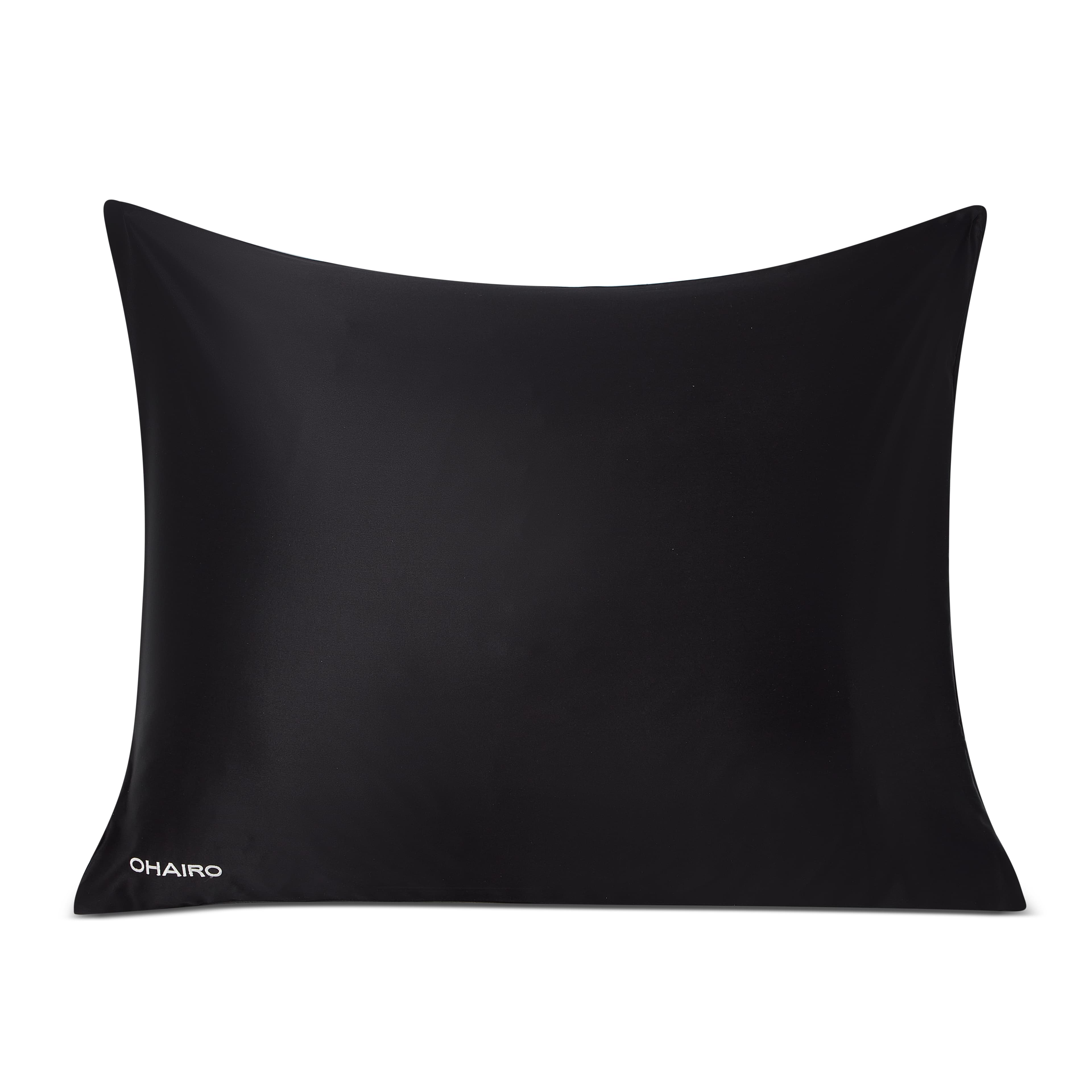 OHAIRO Pure Silk Pillow Case Set Black 2