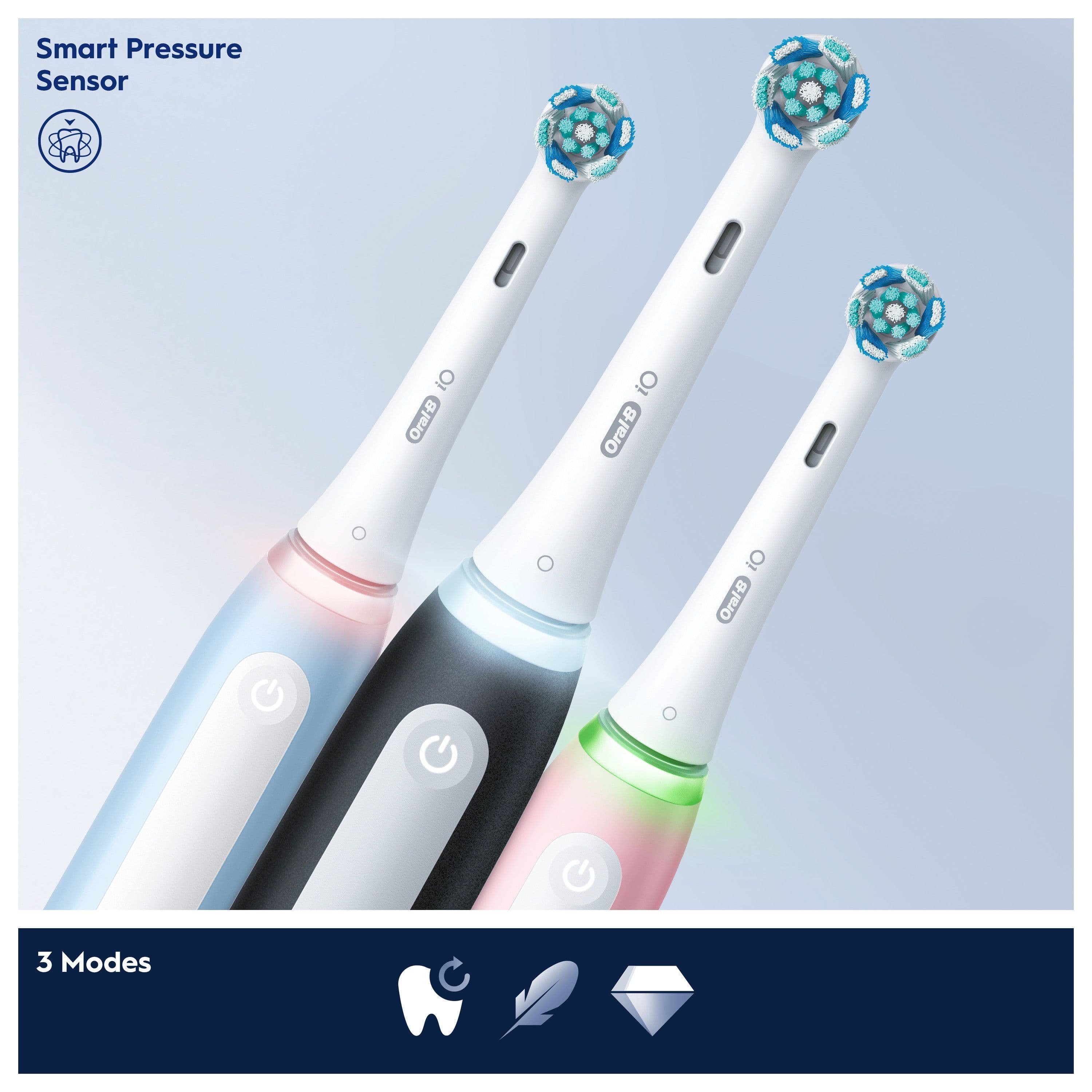 Oral-B iO 3S Blå Eltandborste - produktbild 3