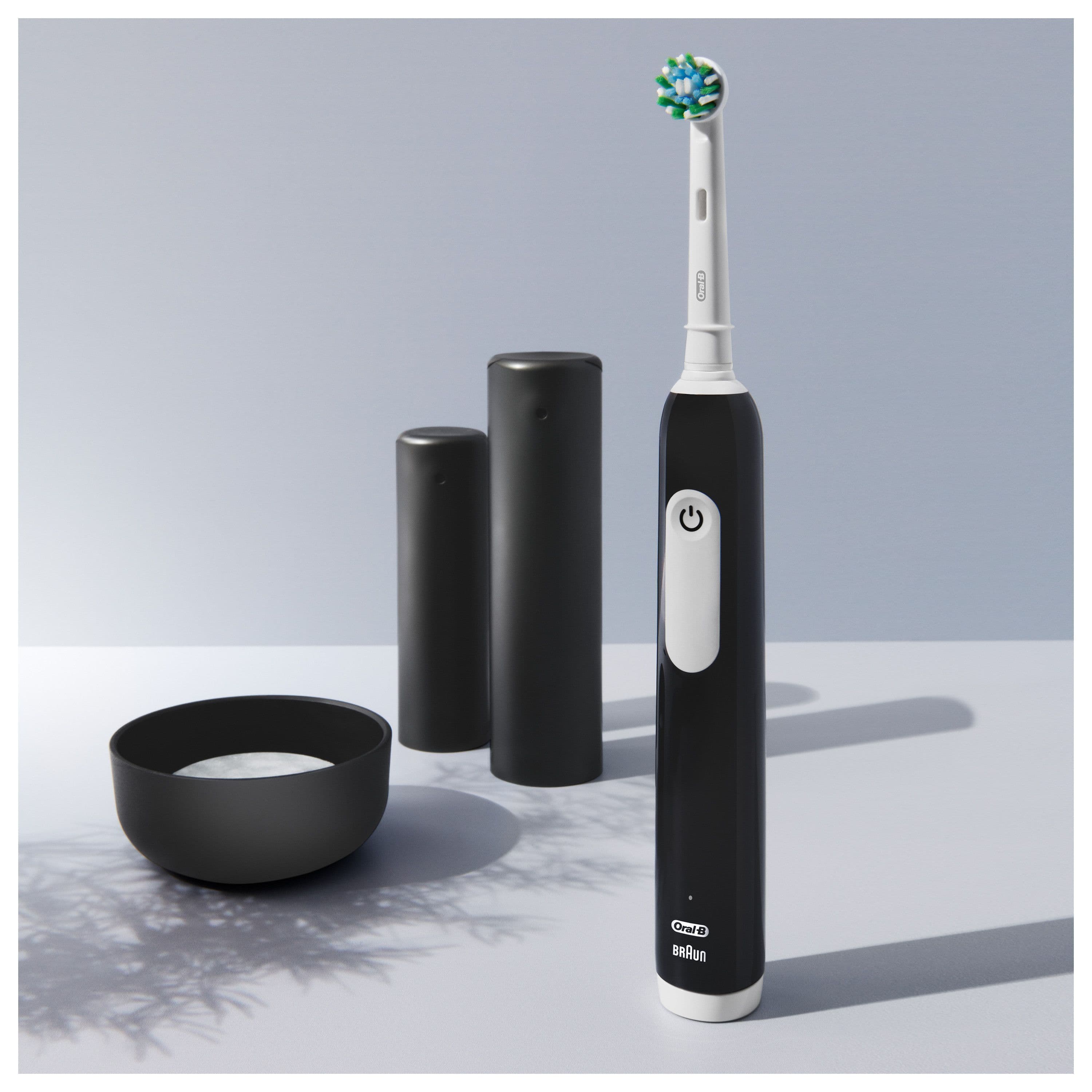 Oral-B Pro S1 Svart Eltandborste 2 Tandborsthuvuden Designed by Braun 3