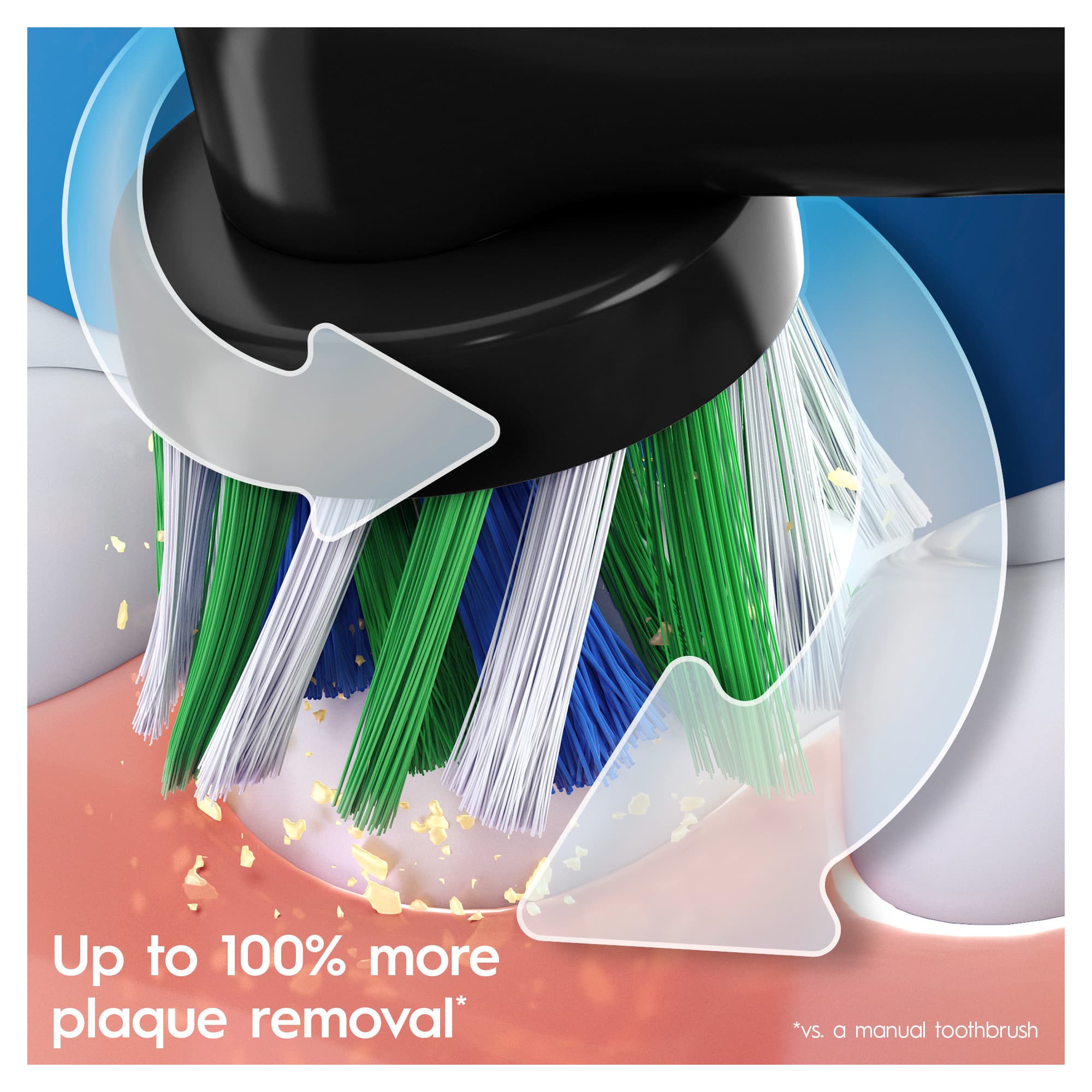 Oral-B Vitality Pro Svart Eltandborste Designed by Braun 4