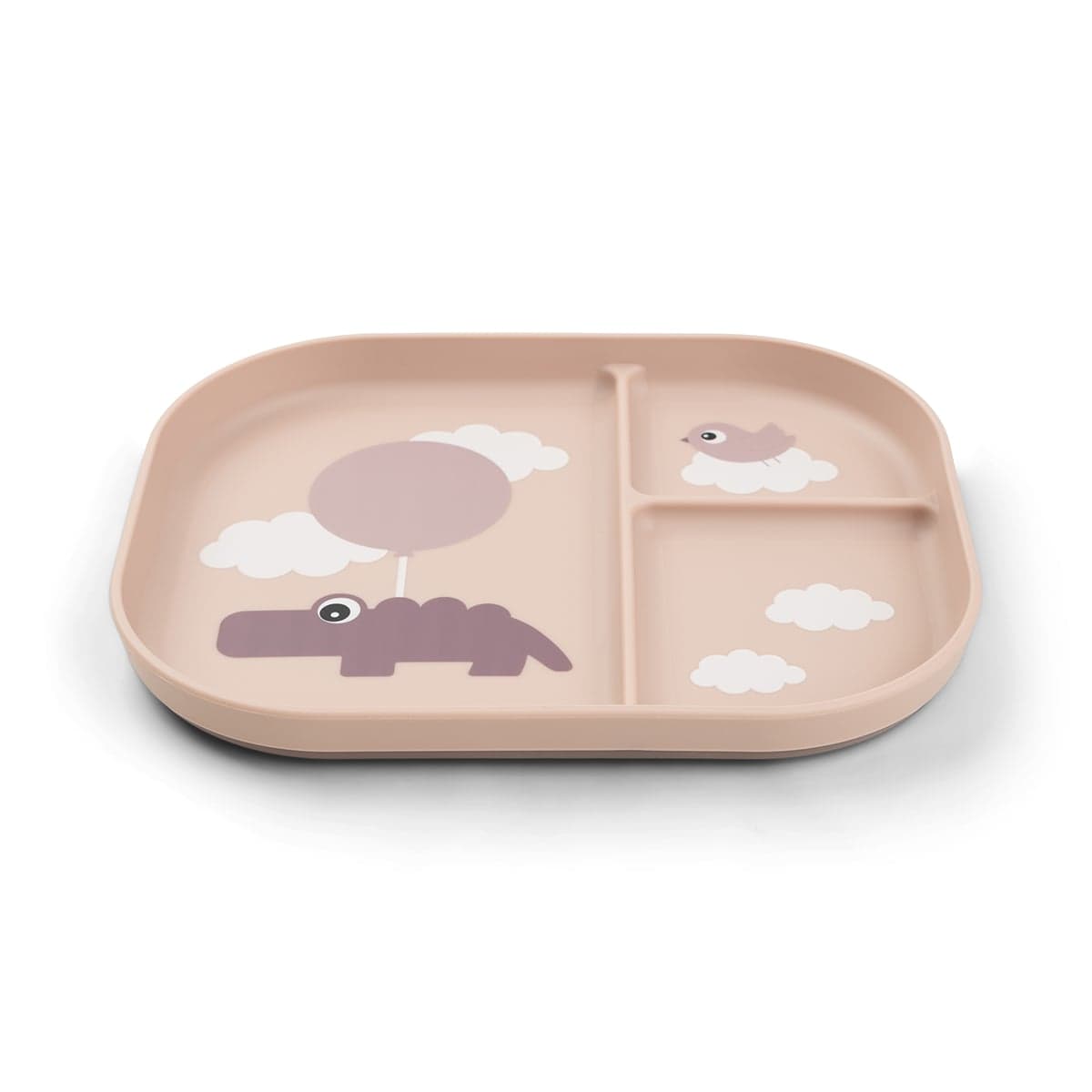 Done by Deer Foodie Uppdelad Tallrik Happy Clouds Powder - produktbild 2