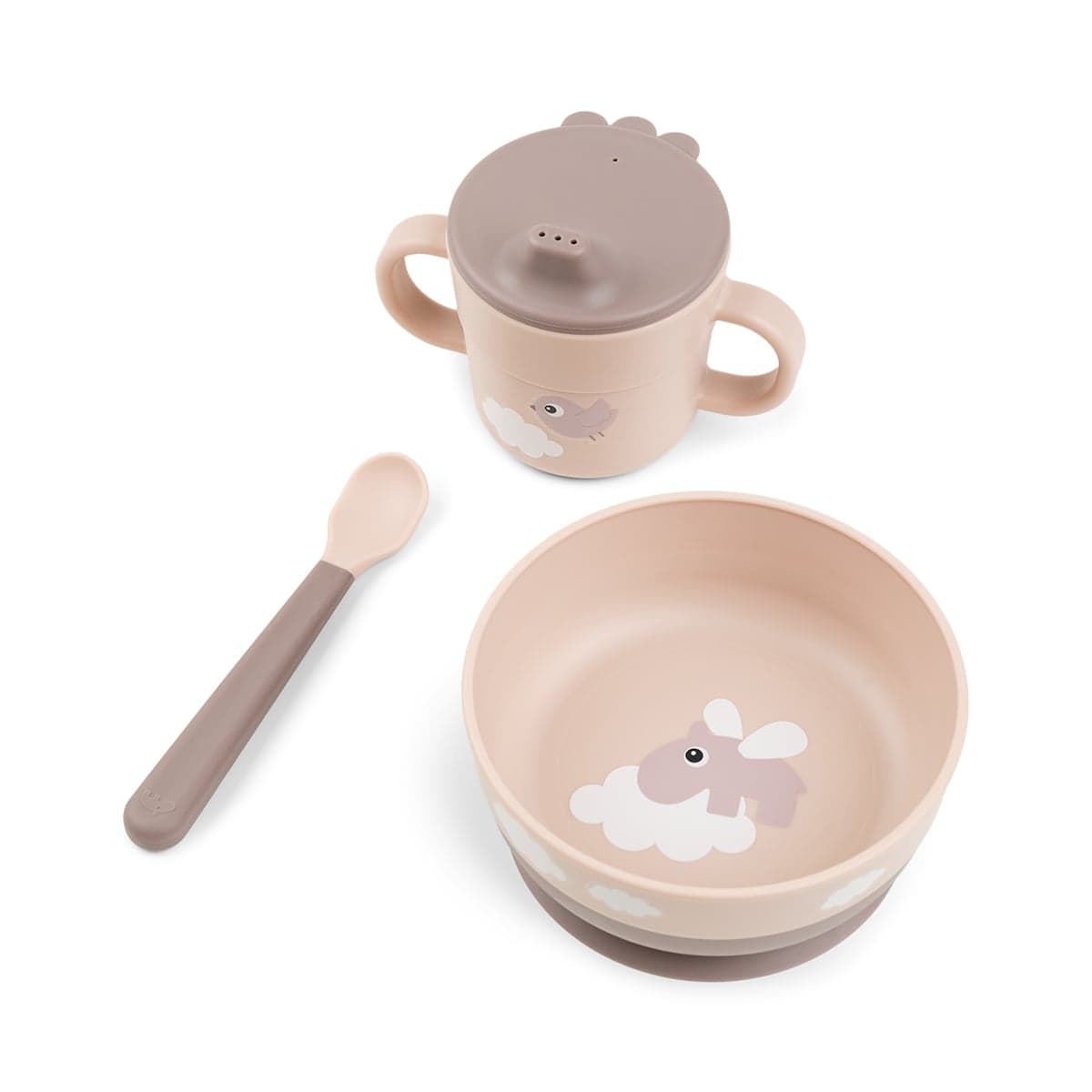 Done by Deer Foodie First Meal Set Happy Clouds Powder