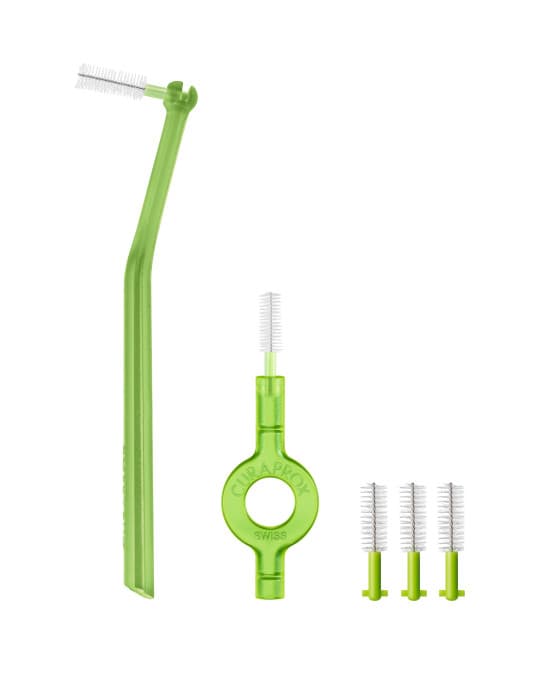 Curaprox Mellanrumsborstar CPS 011 Prime Start Grön 2