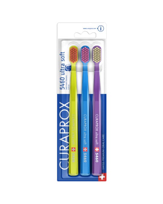 Curaprox CS 5460 Ultrasoft Tandborstar 3 st 3