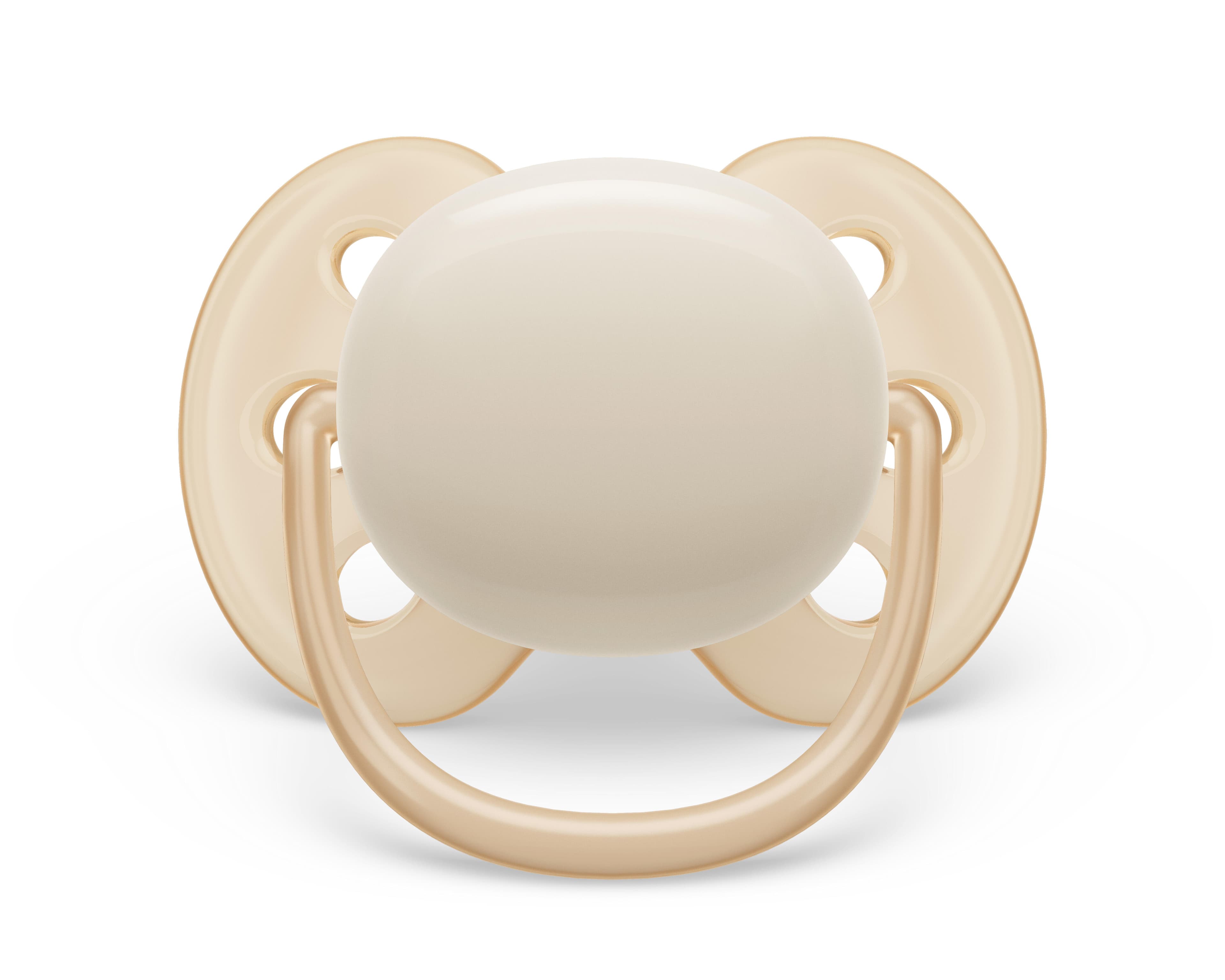 Philips Avent Ultra Soft Napp 0-6m Grön/Beige 2 st - produktbild 5