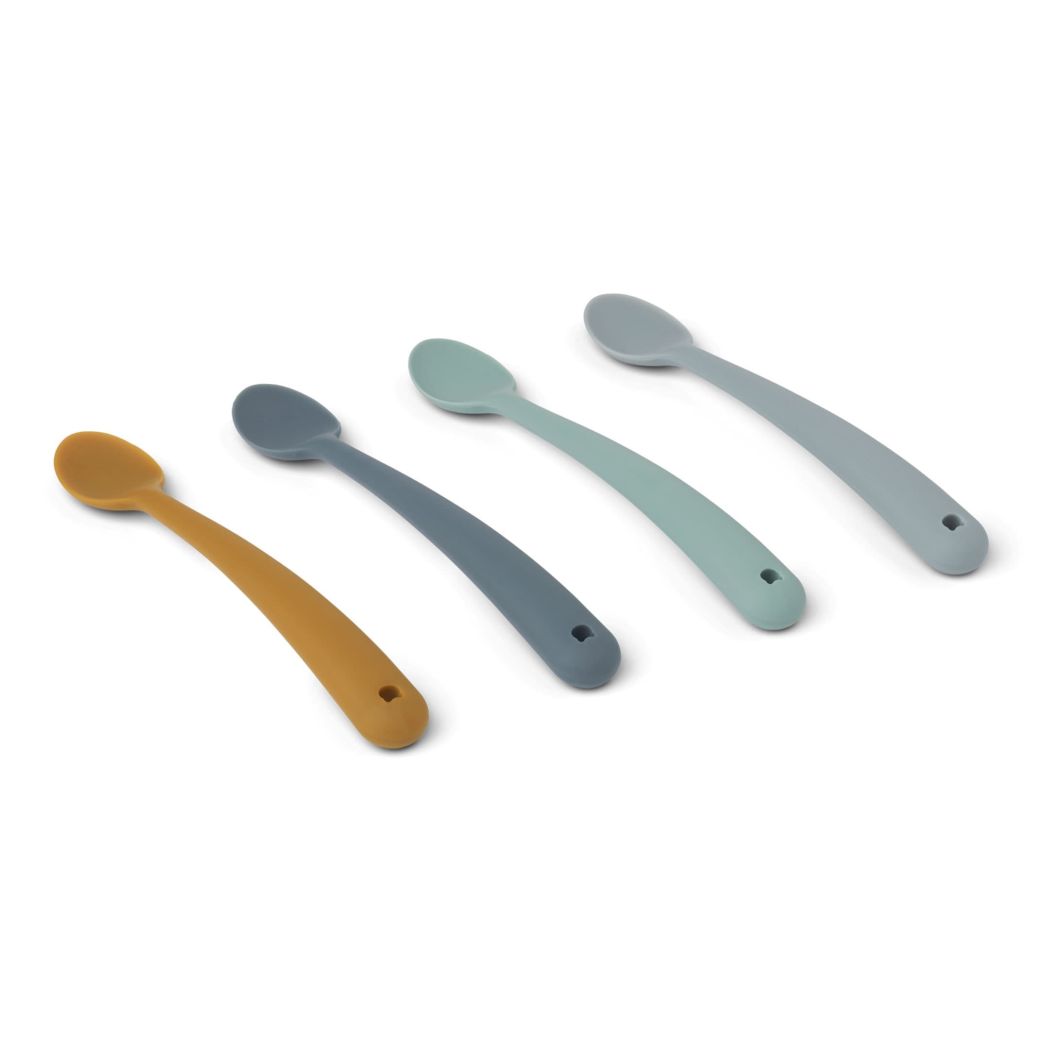 LIEWOOD Siv Skedar Blue Multi mix 4-pack - produktbild 3