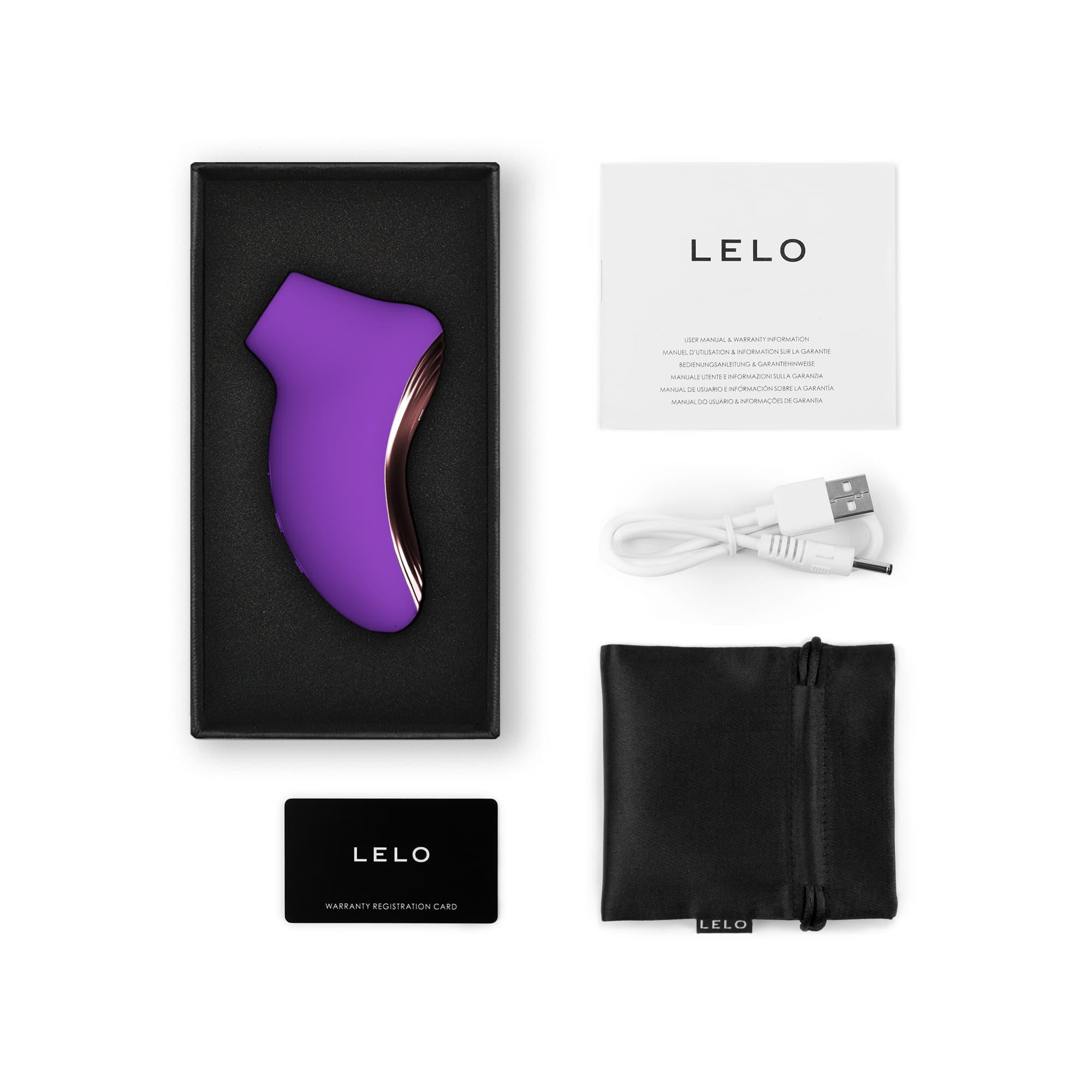 LELO Sona 2 Travel Purple 3