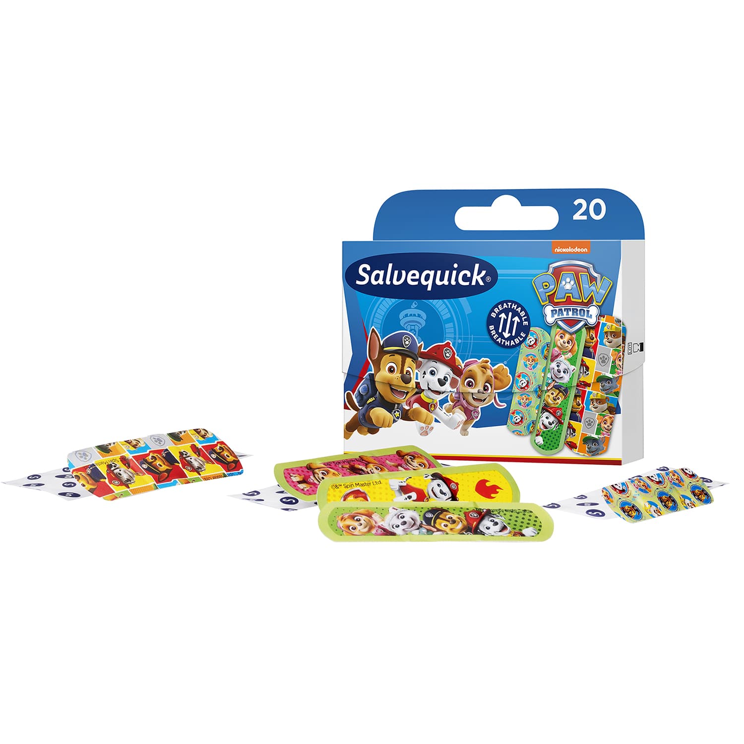 Salvequick Paw Patrol barnplåster 20 st 2