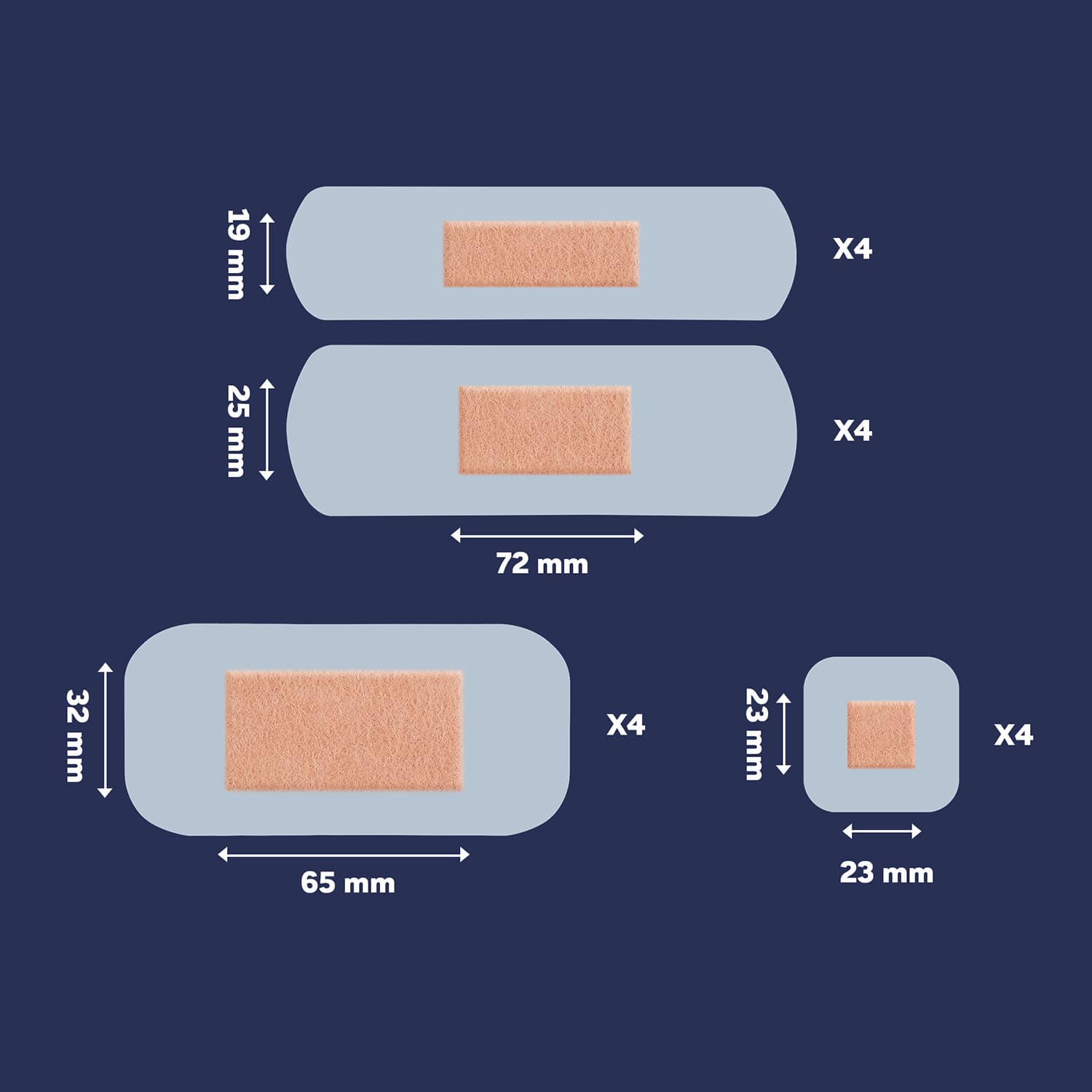 Salvequick Aqua Block Family Pack plåster 16 st 2