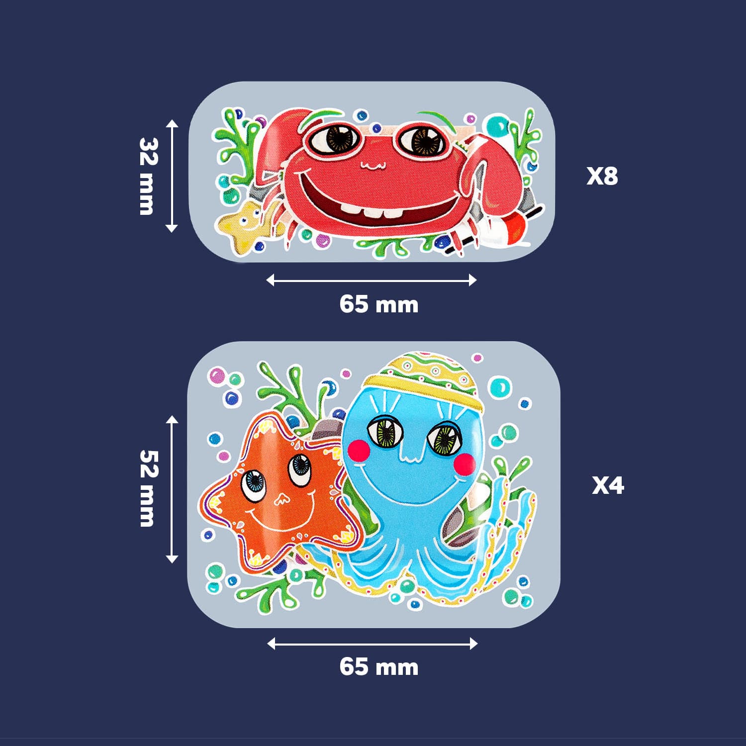 Salvequick Aqua Block Kids barnplåster 12 st 2