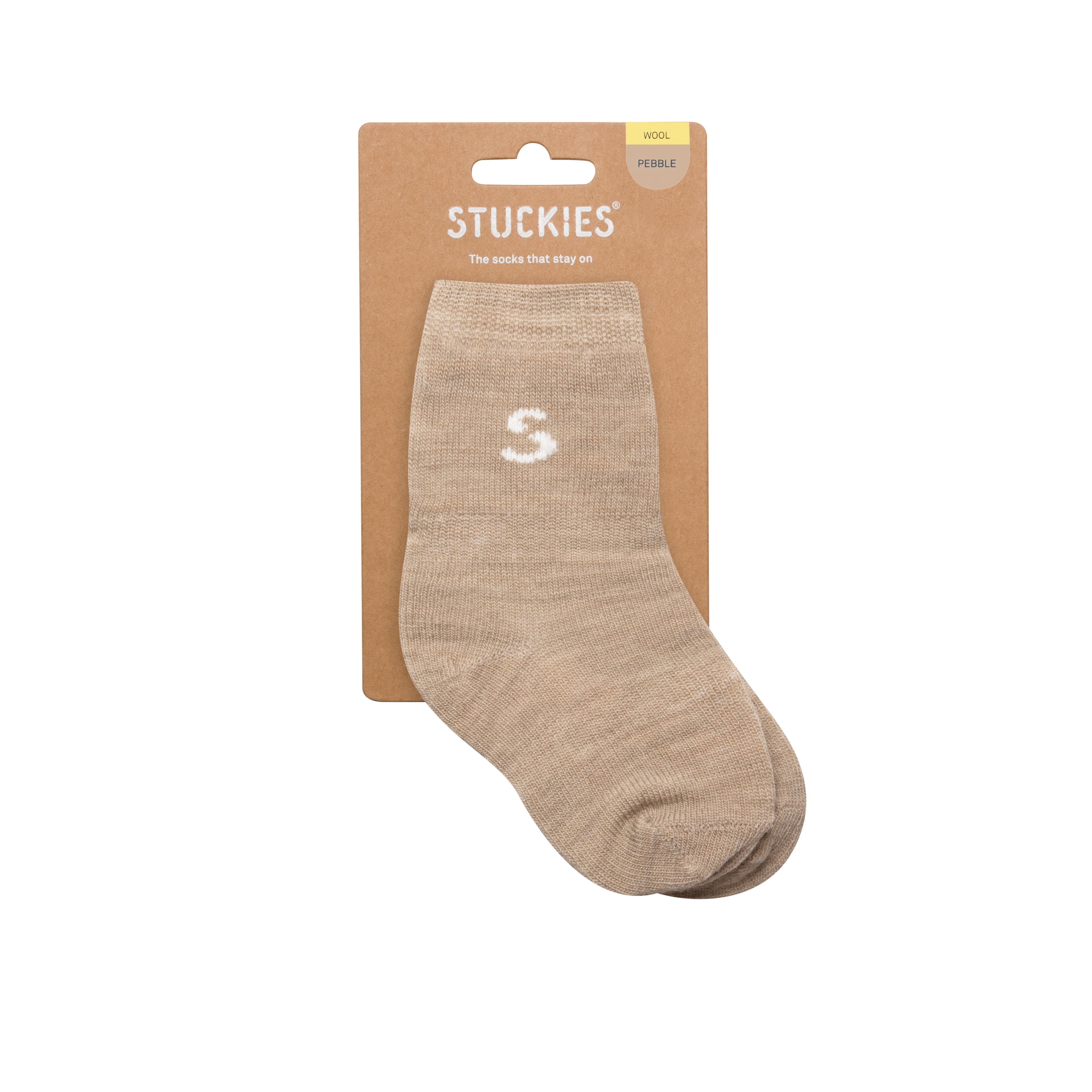 STUCKIES Ullstrumpor 10/15 0-6 m Pebble