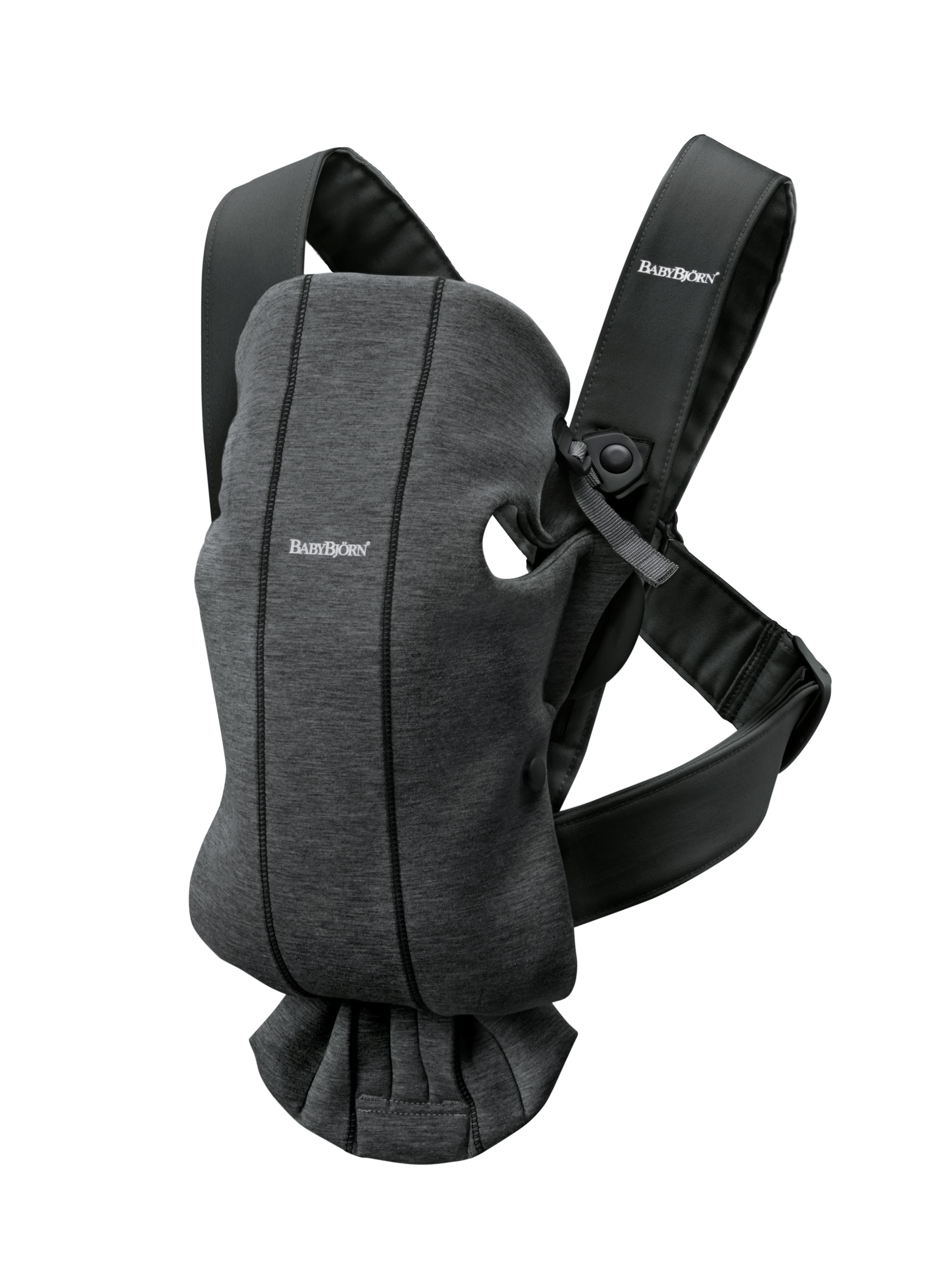BabyBjörn Bärsele Mini 3D Jersey Charcoal Grey