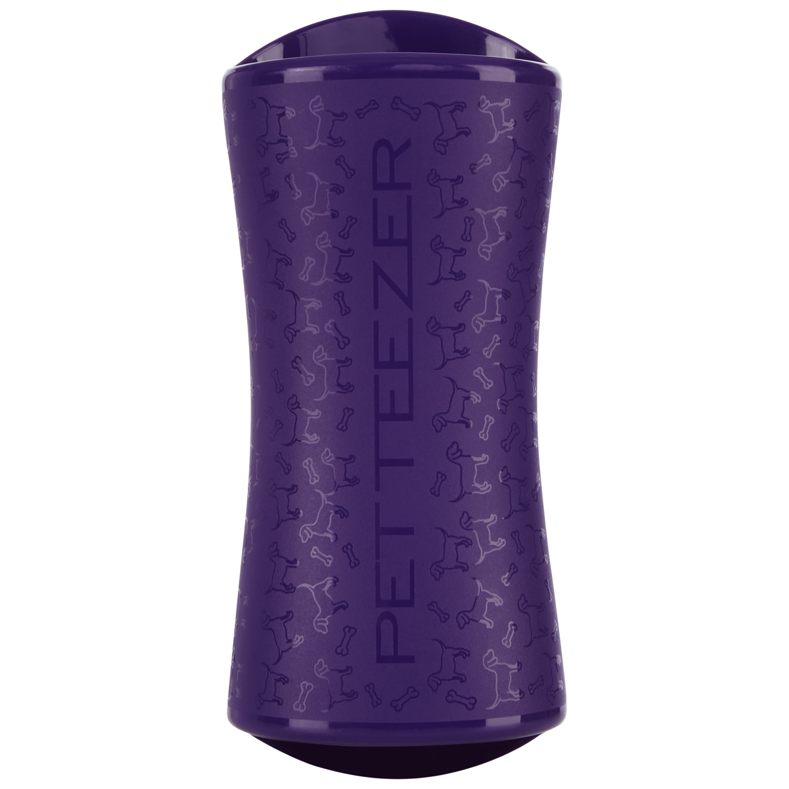Pet Teezer De-Shedding & Dog Grooming Brush Purple & Grey 3