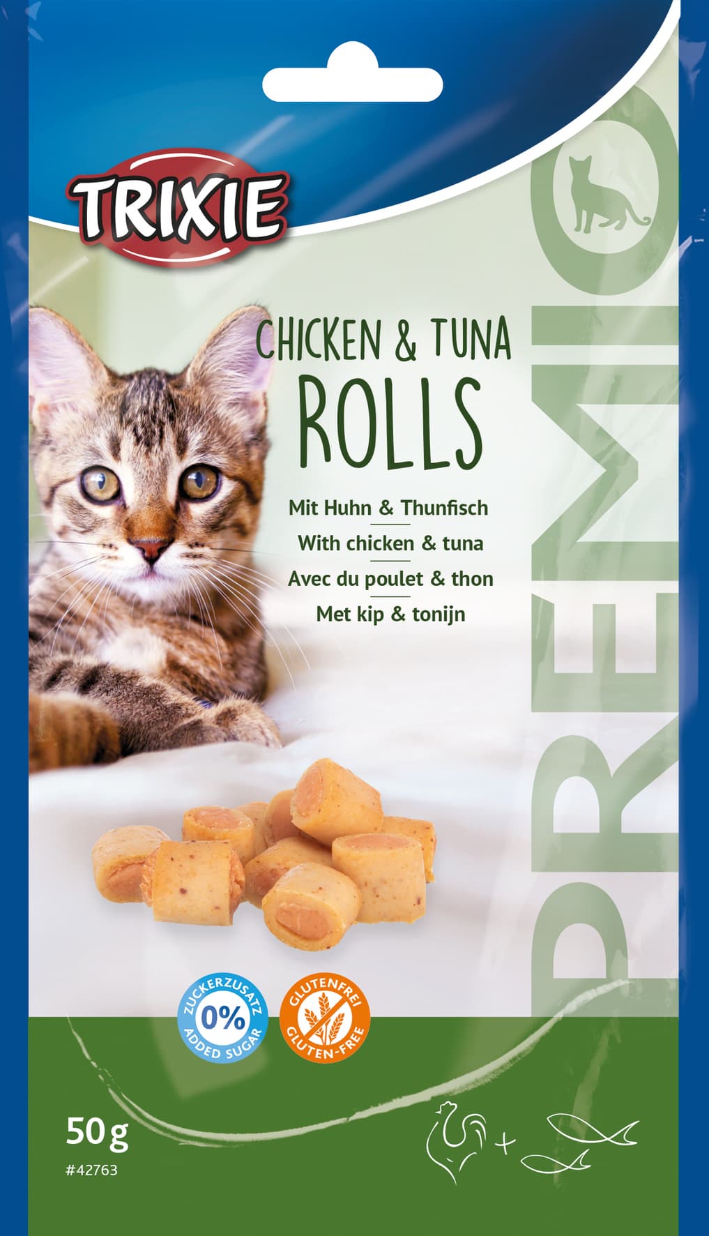 Trixie REMIO Chicken & Tuna Roll 50 g - produktbild 2