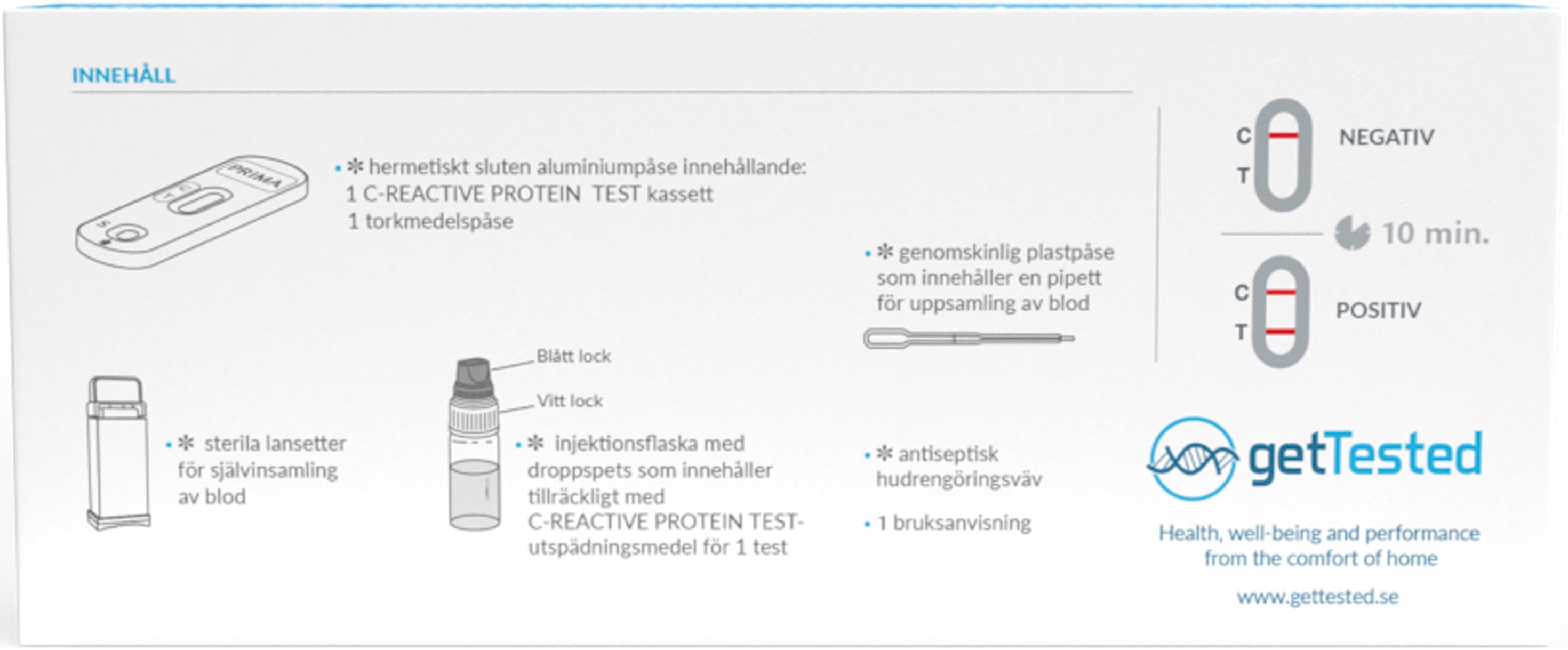 GetTested CRP-test 2