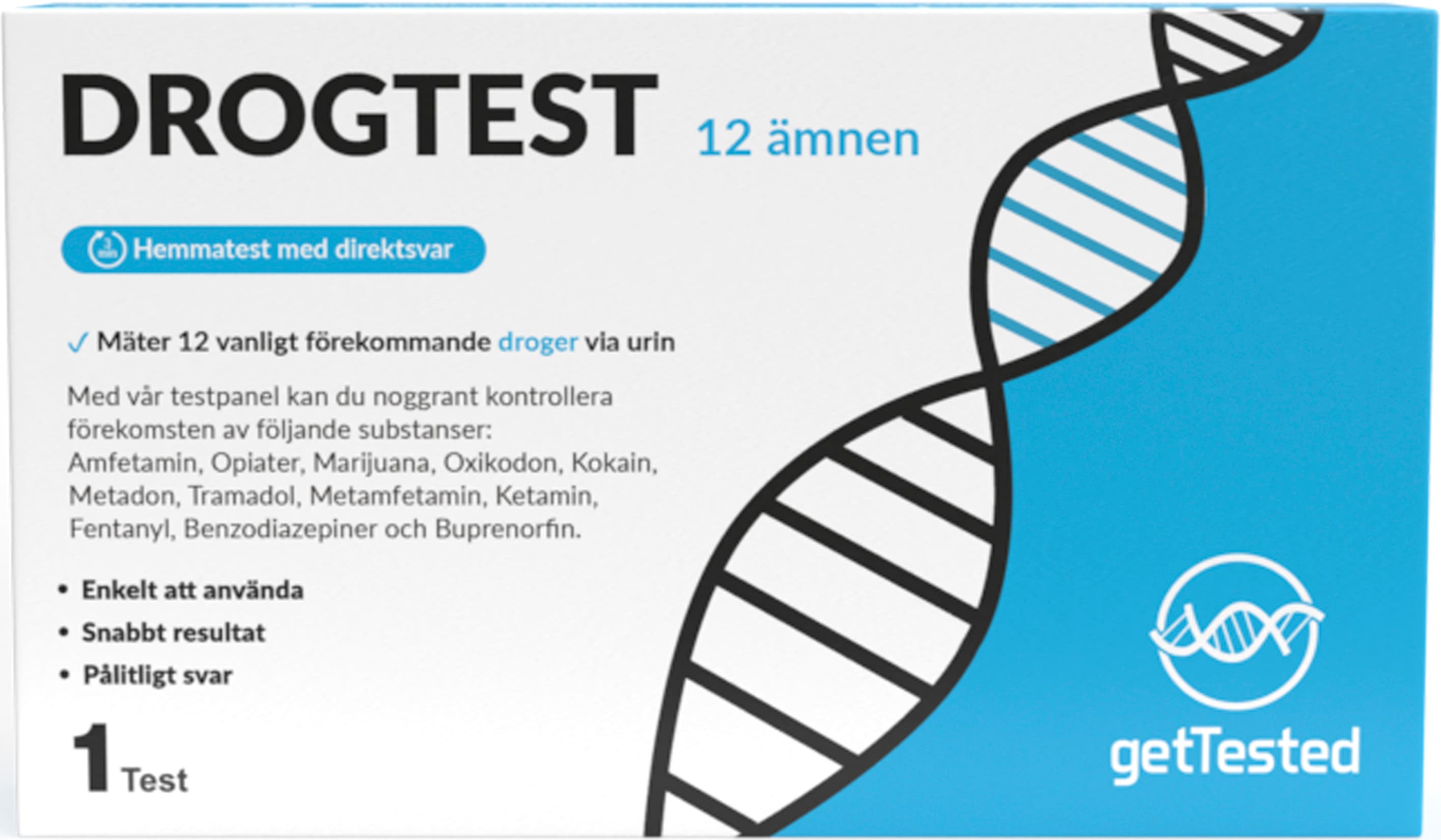 Get Tested Drogtest 12-combo