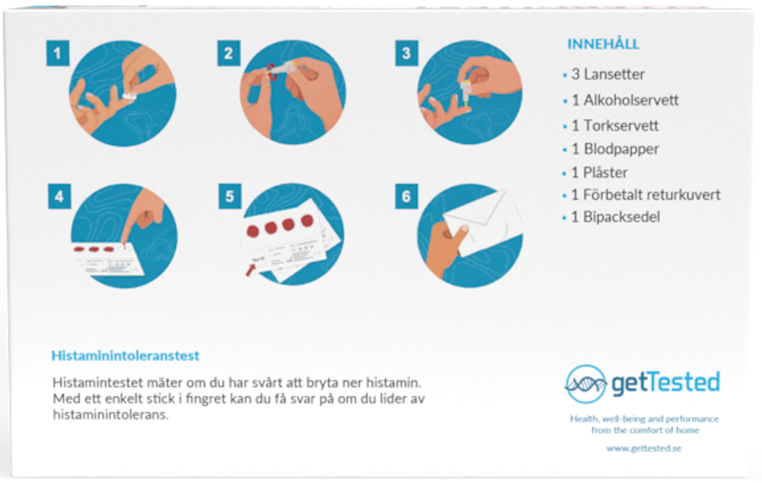 Get Tested Histaminintoleranstest 2