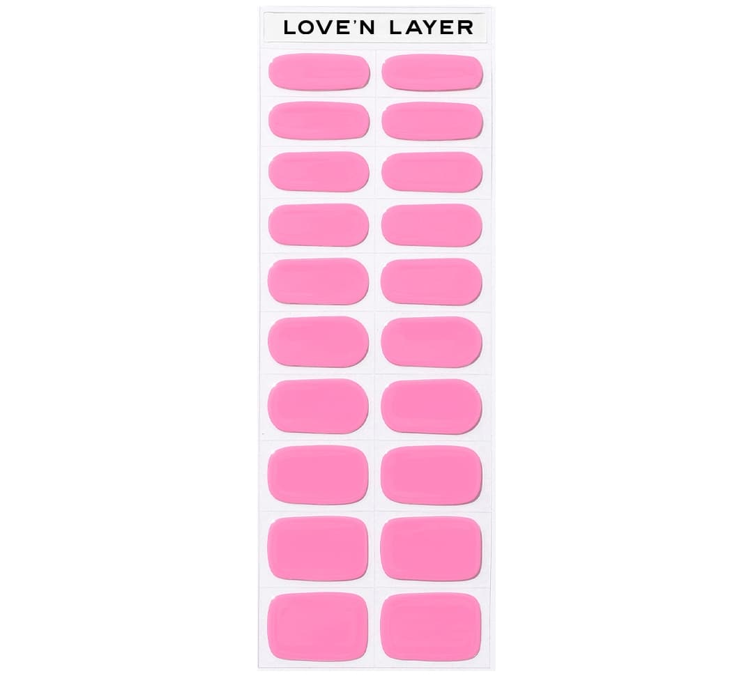 Love'n Layer Solid Poppy Pink 20 st