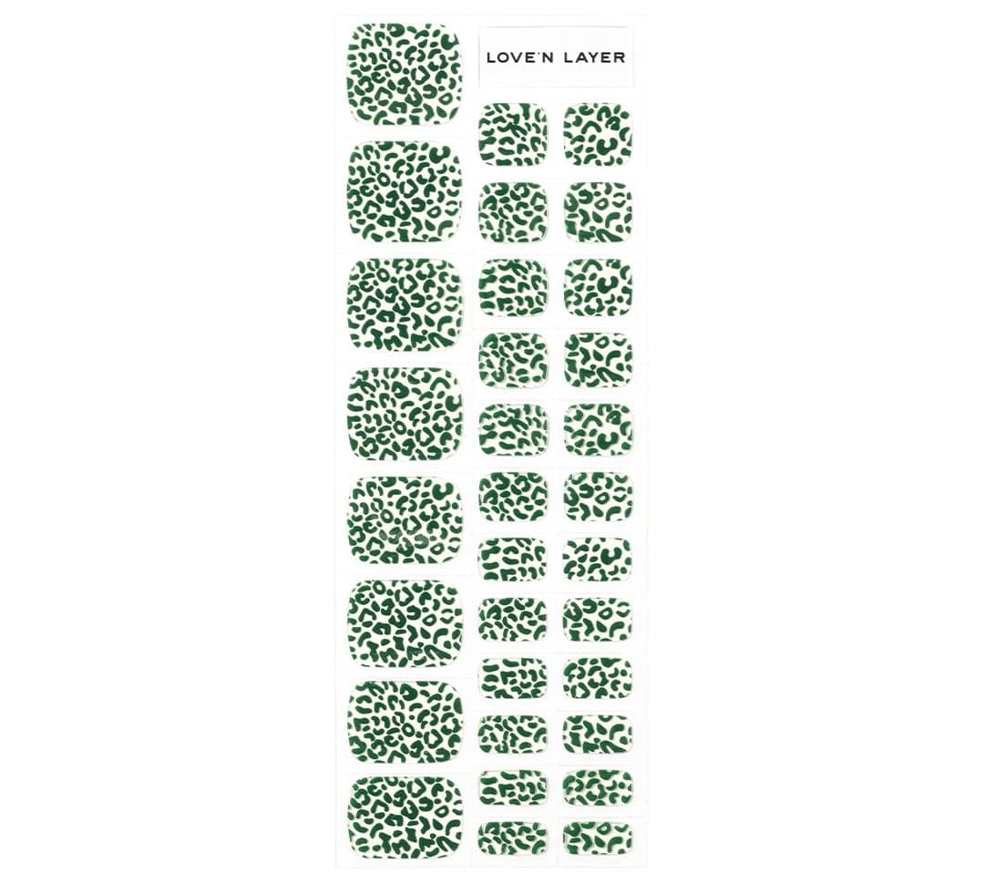 Love'n Layer Leo Toe Forest Green 32 st