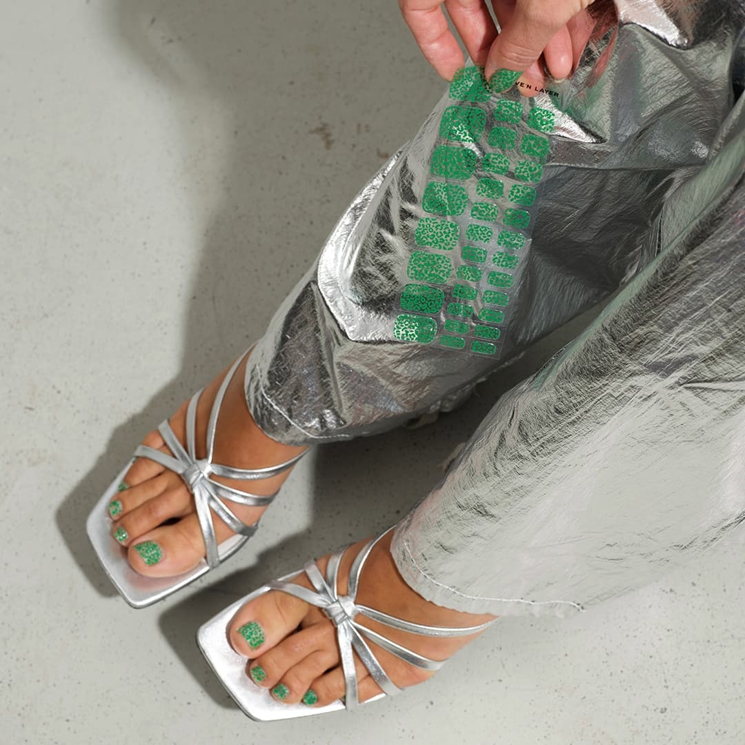 Love'n Layer Leo Toe B. Green 32 st 3