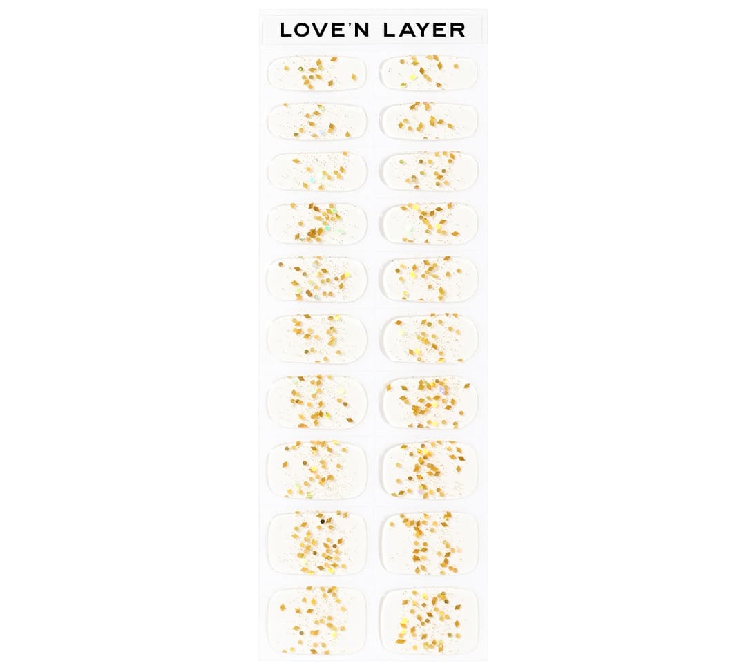 Love'n Layer Funky Sparkle Gold 20 st