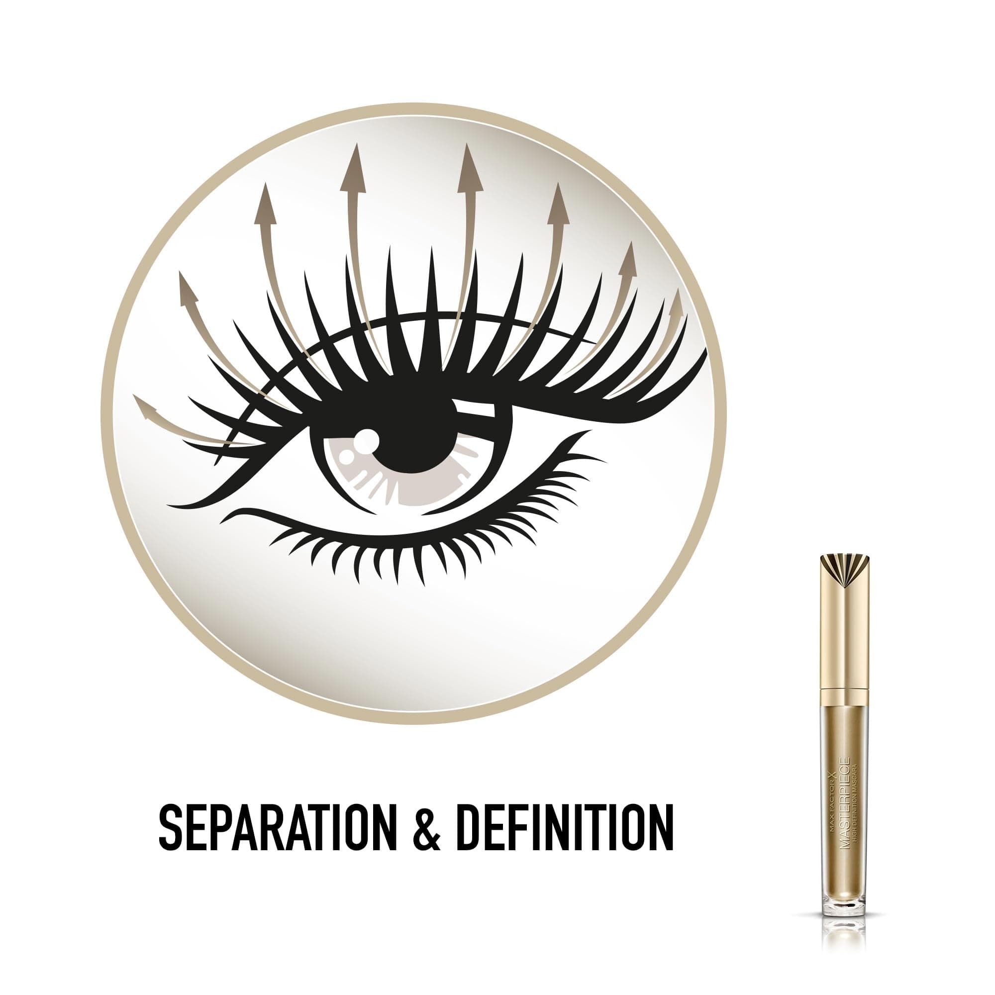 MAX FACTOR Masterpiece Mascara 002 Black/brown - produktbild 5