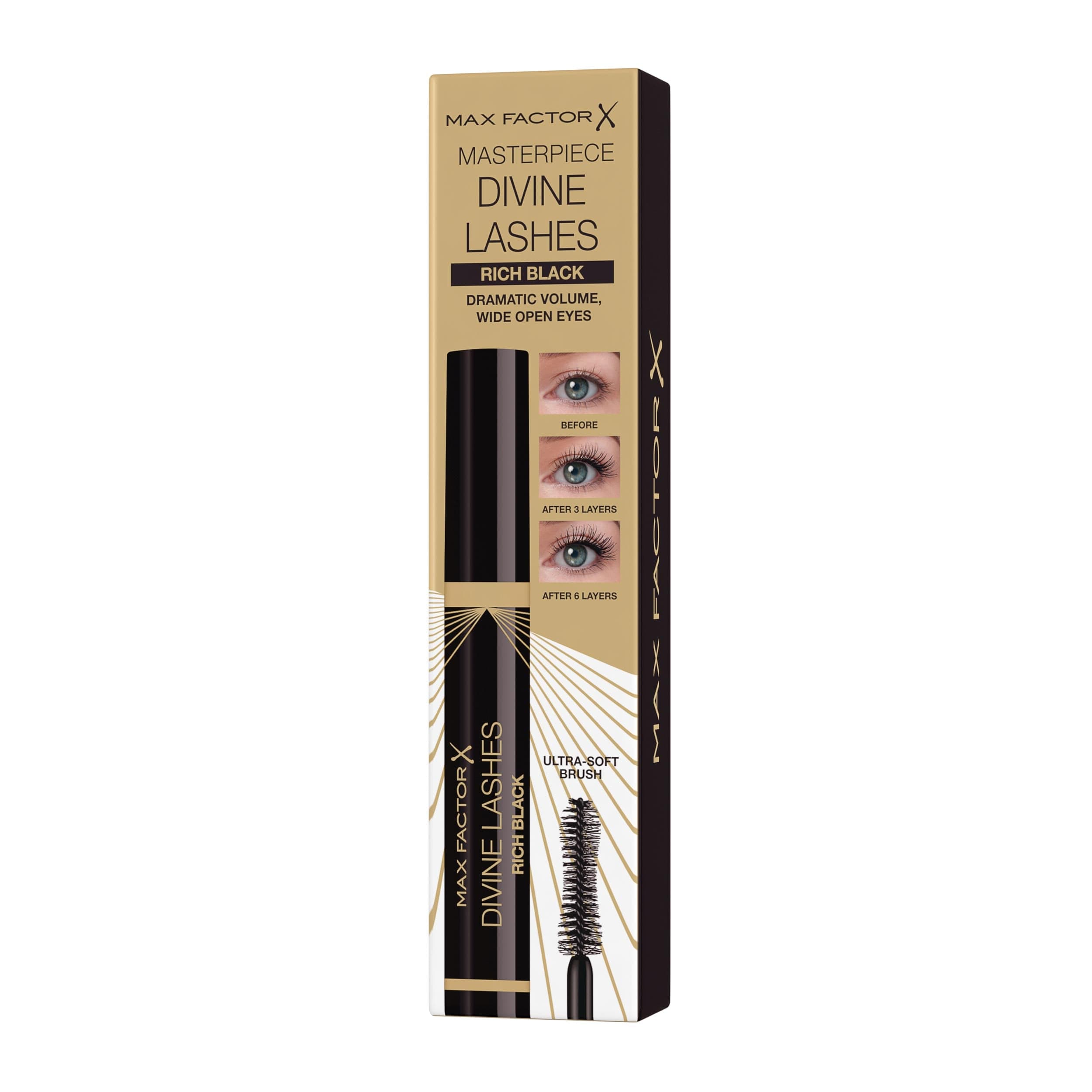MAX FACTOR Divine Lashes 001 Black - produktbild 4