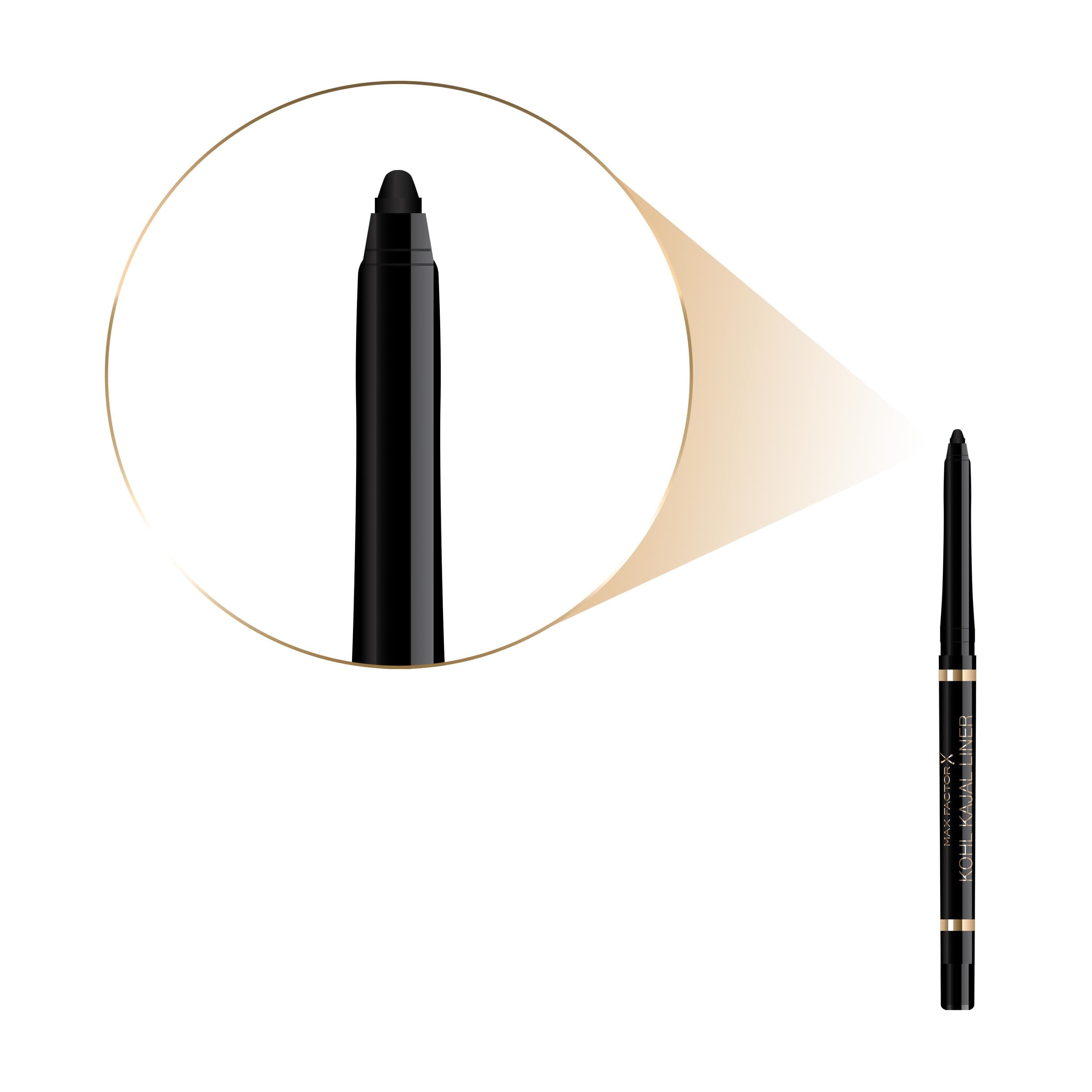 MAX FACTOR Kohl Kajal Automatic 001 Black - produktbild 5