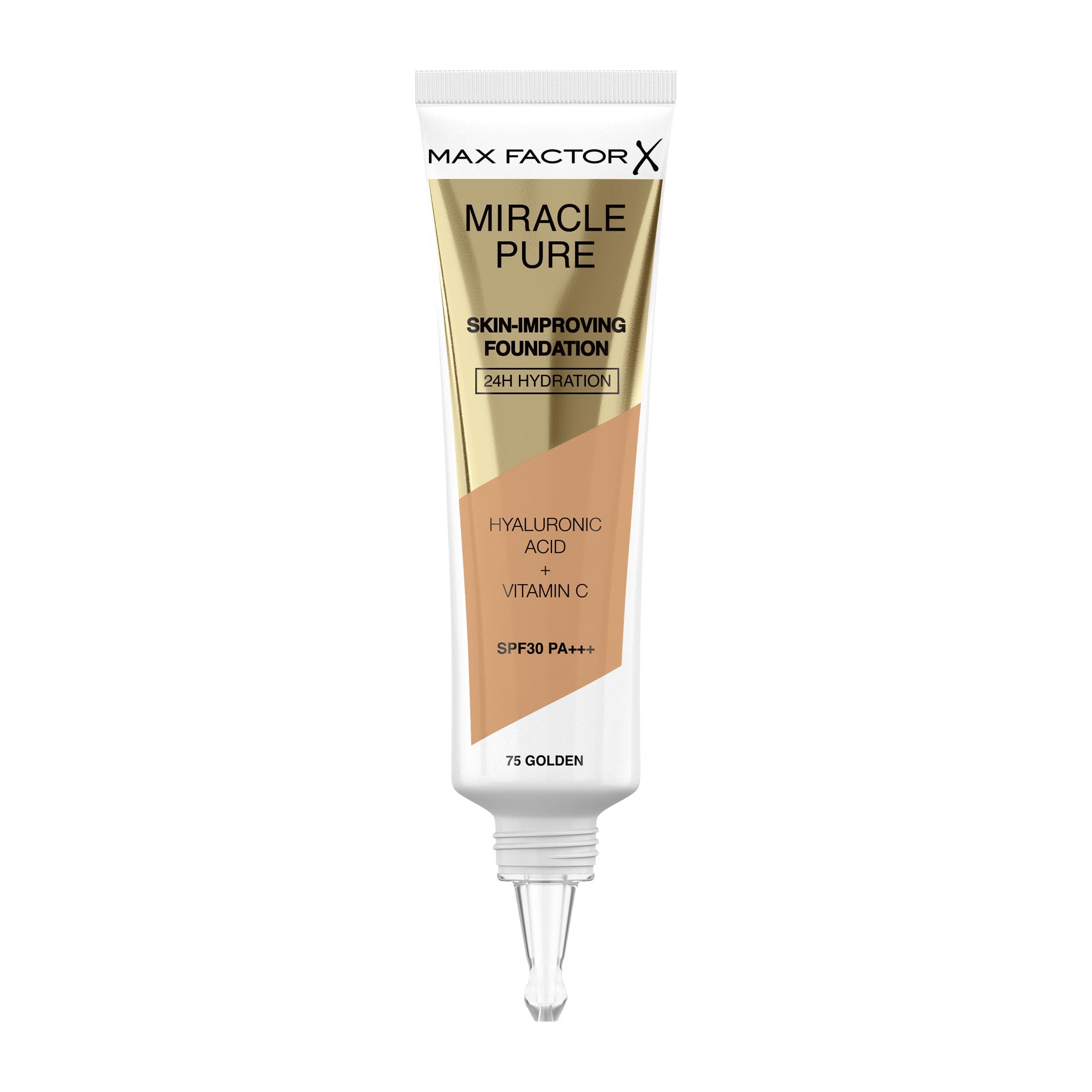 MAX FACTOR Miracle Pure Foundation 75 Golden - produktbild 4