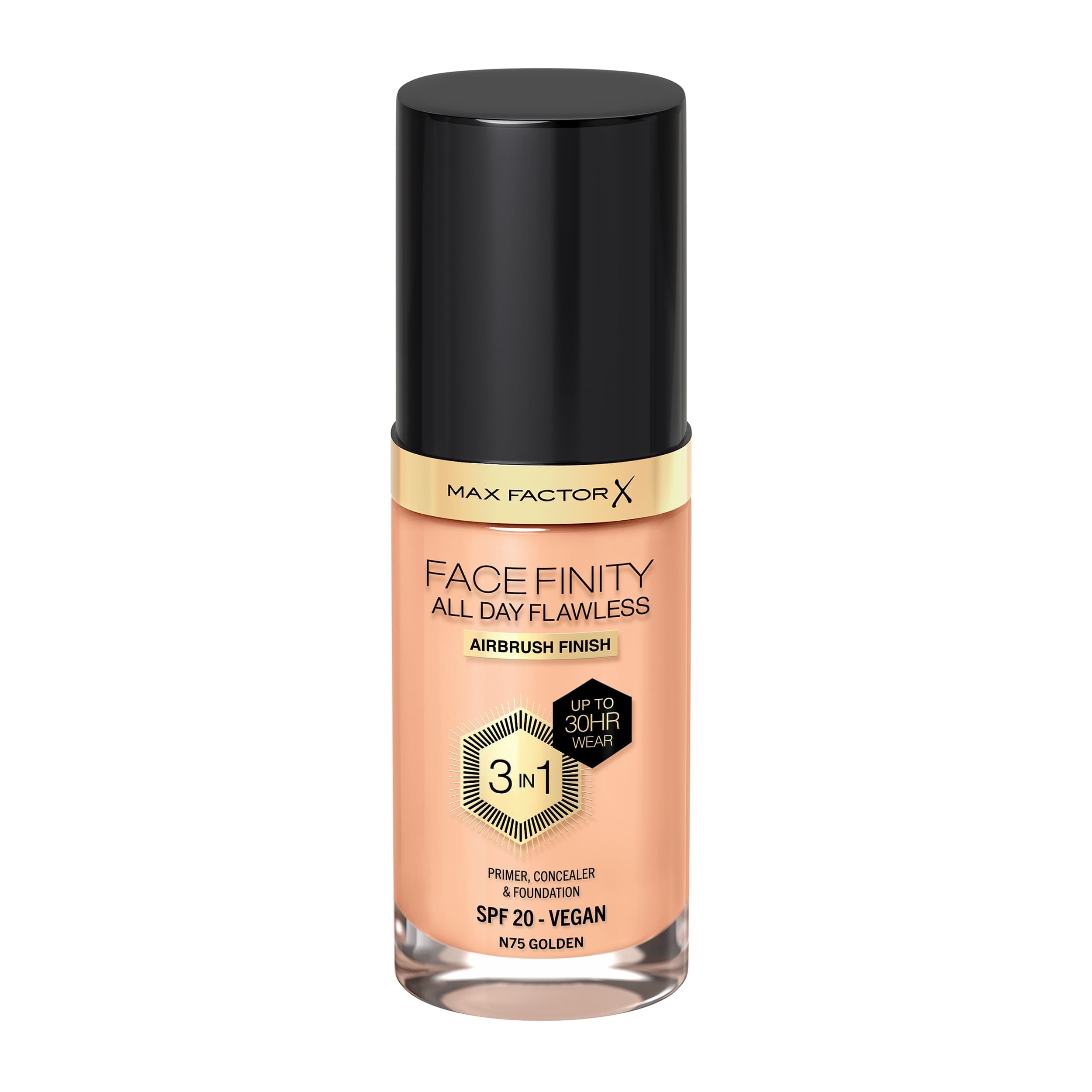 MAX FACTOR All Day Flawles 3in1 Foundation 075 Golden